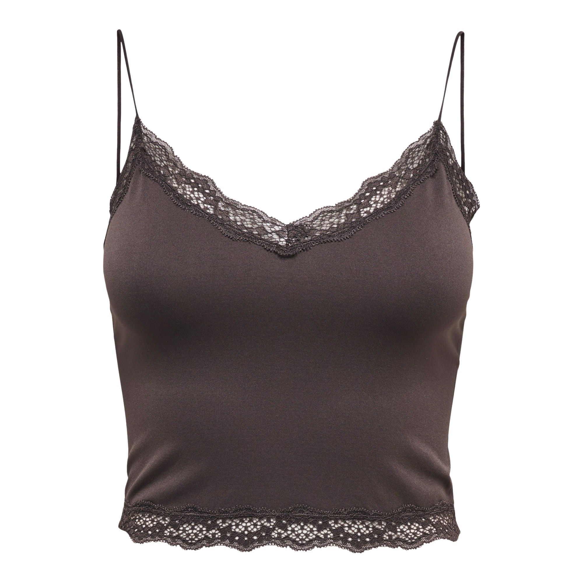 Only Vicky Lace Seamless Cropped Top Dames