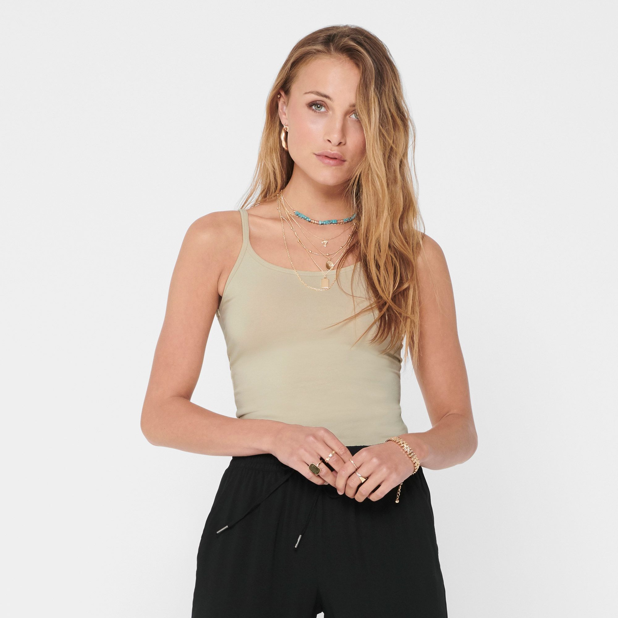 Only Love Strap Singlet Dames