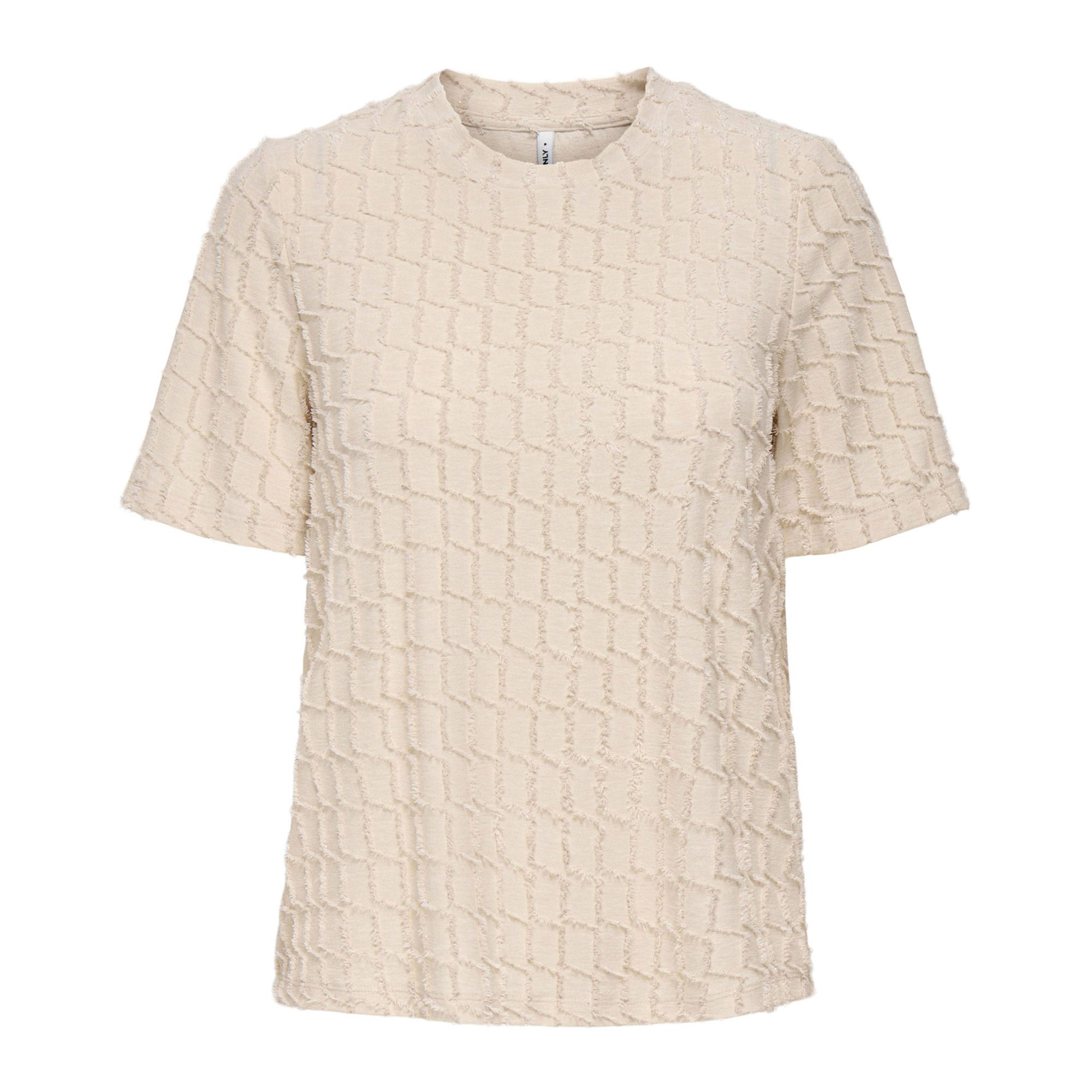 Only Lines Life 2/4 Glitter Top Dames