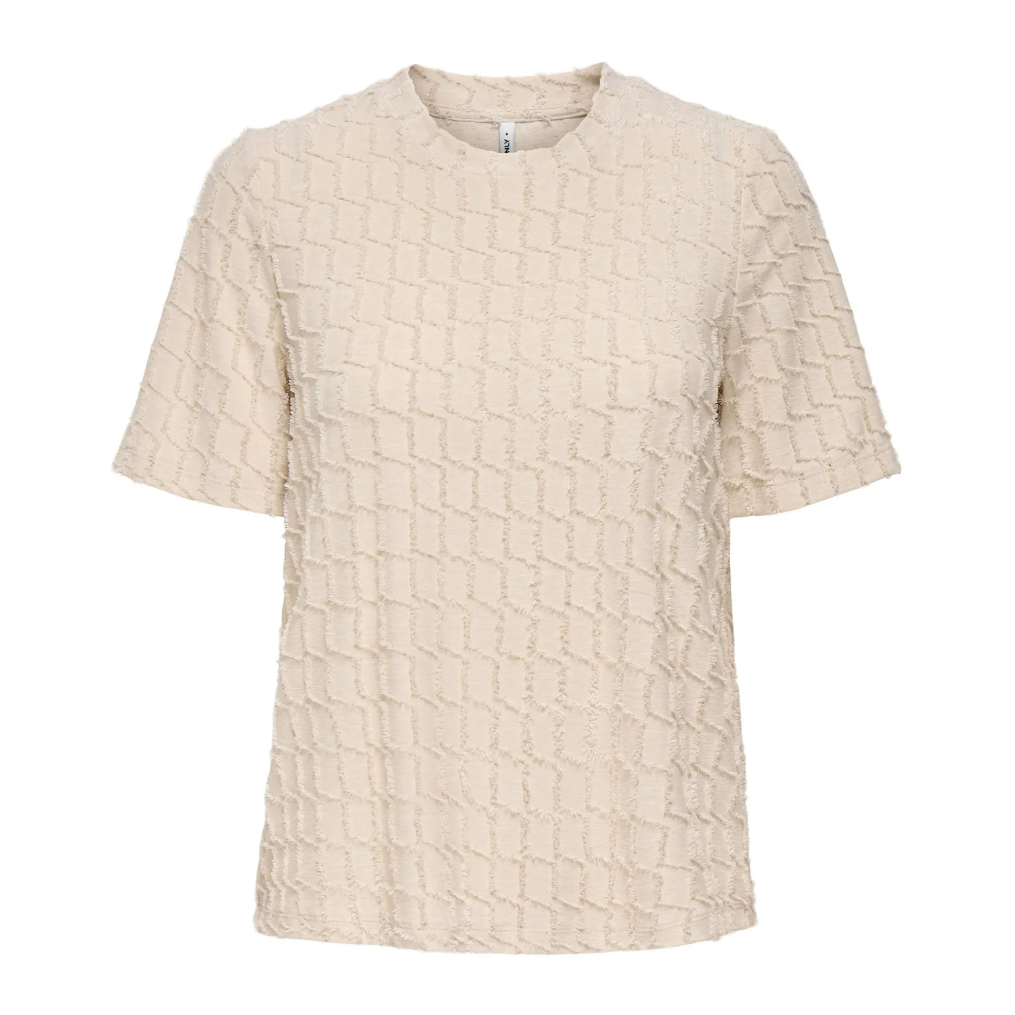 Only Lines Life 2/4 Glitter Top Dames