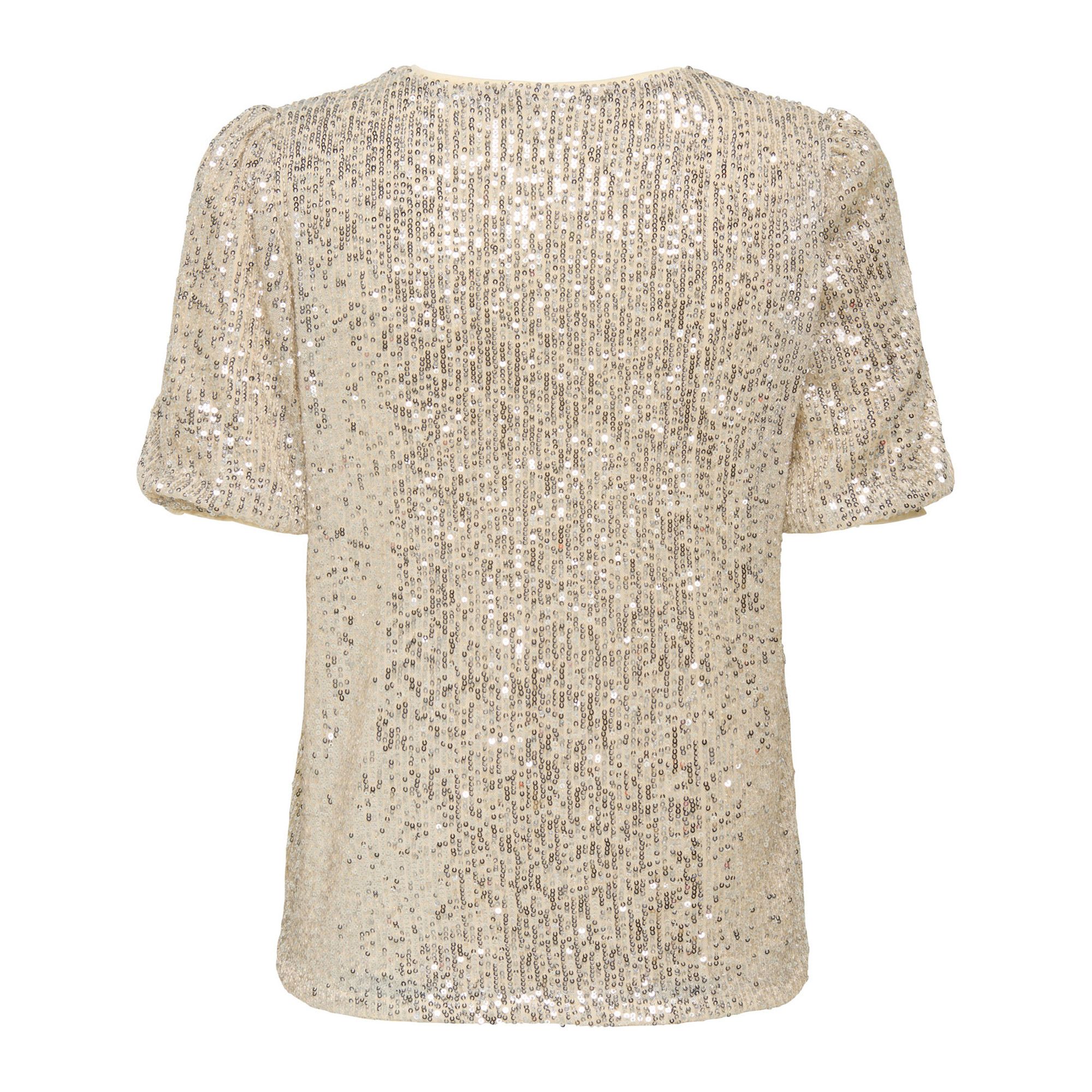 Only Lana Loose Sequins Top Dames