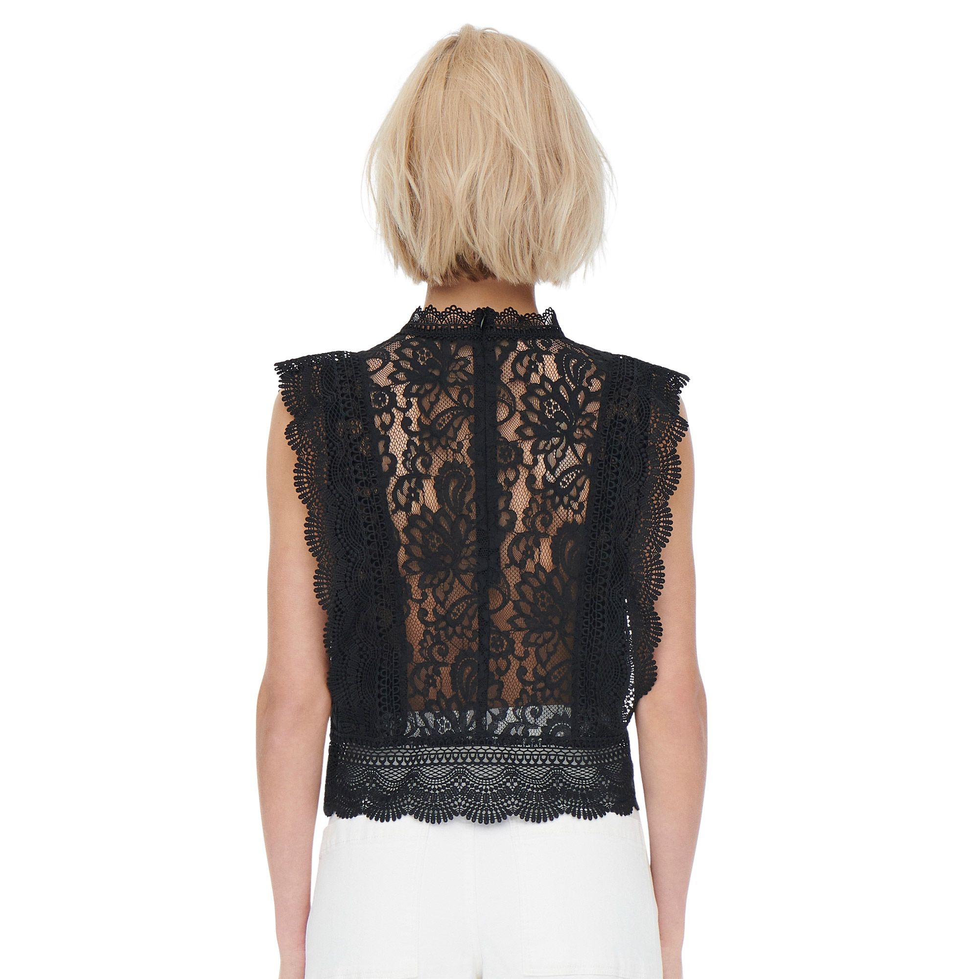 Only Karo Sleeveless Lace Top Dames