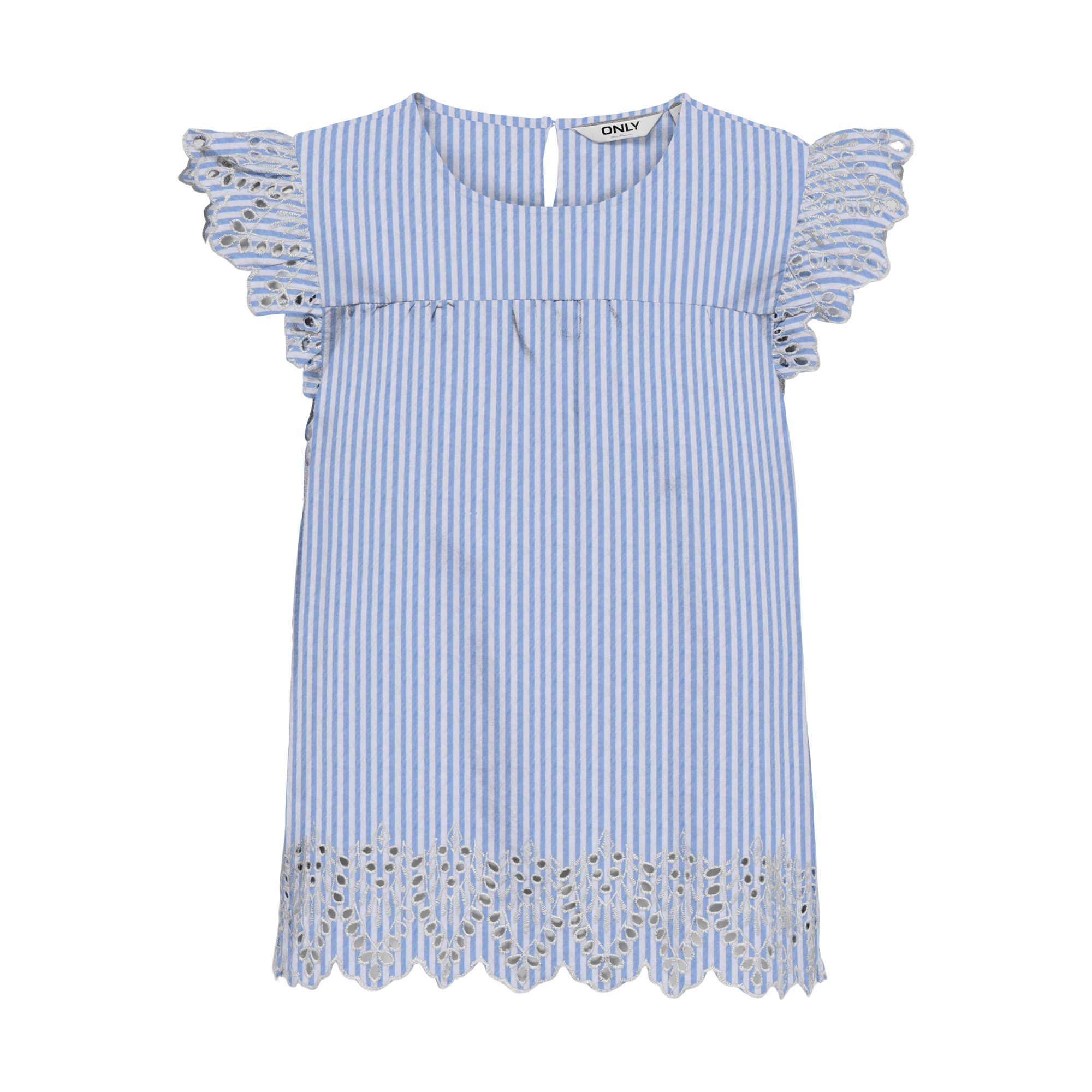 Only Tulom Embossed Woven Top Dames