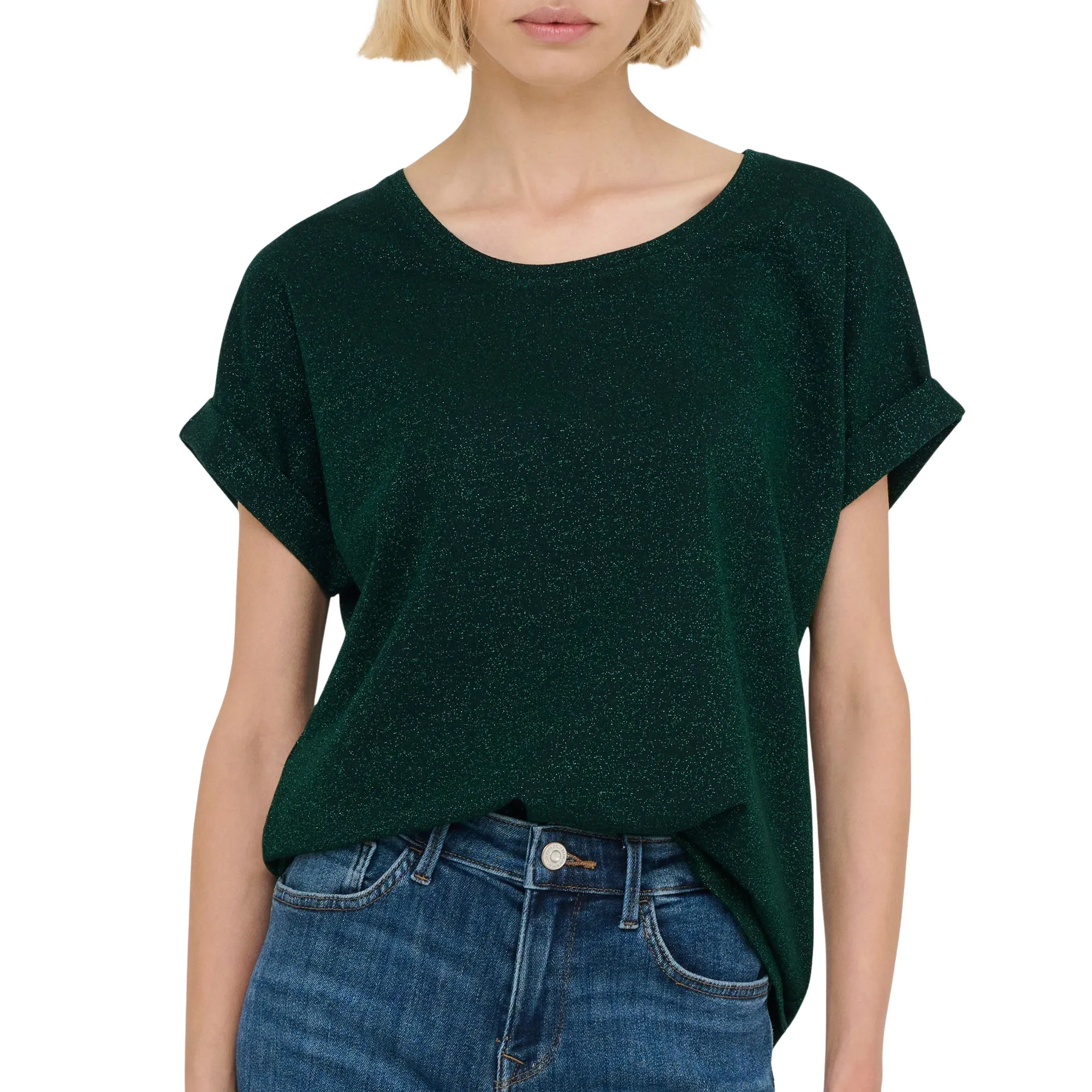 Only Monster Glitter Top Dames