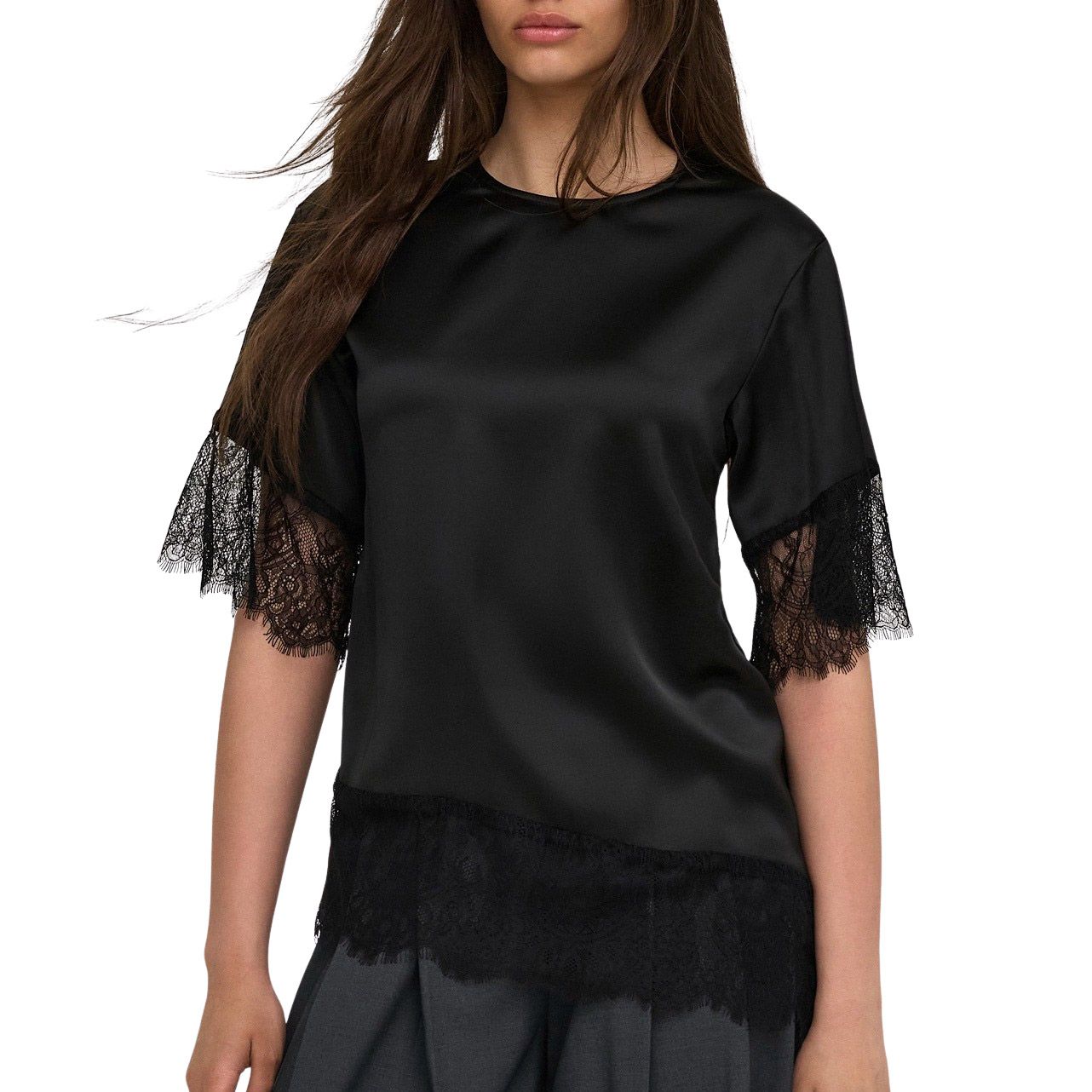 Only Indona 2/4 Satin Top Dames