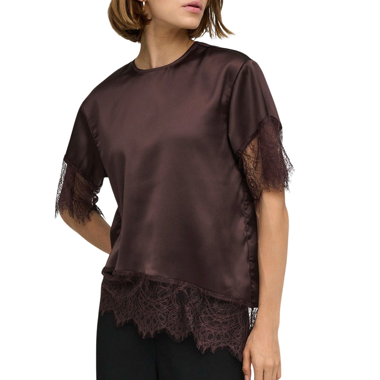 Only Indona 2/4 Satin Top Dames