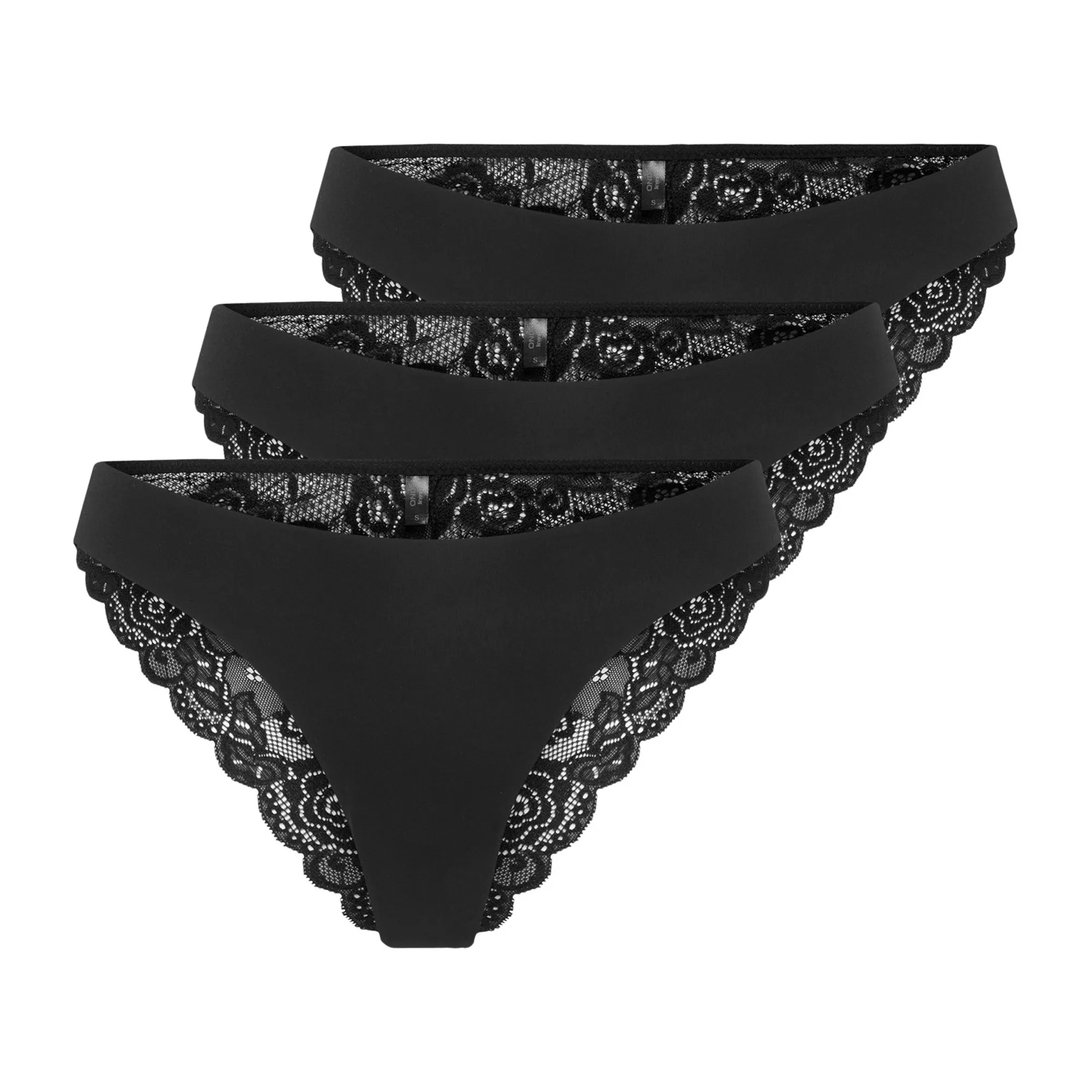 Only Chloe Lace Brazil Slips Dames (3-pack)