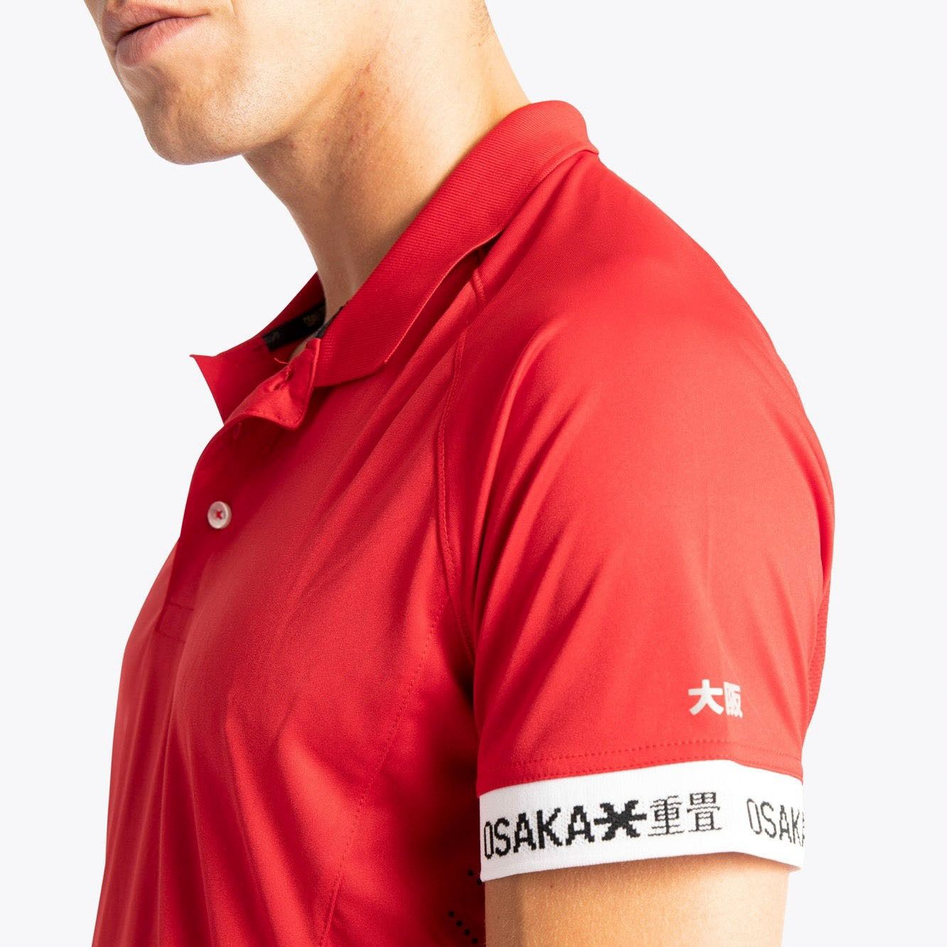 Osaka Jersey Polo Heren