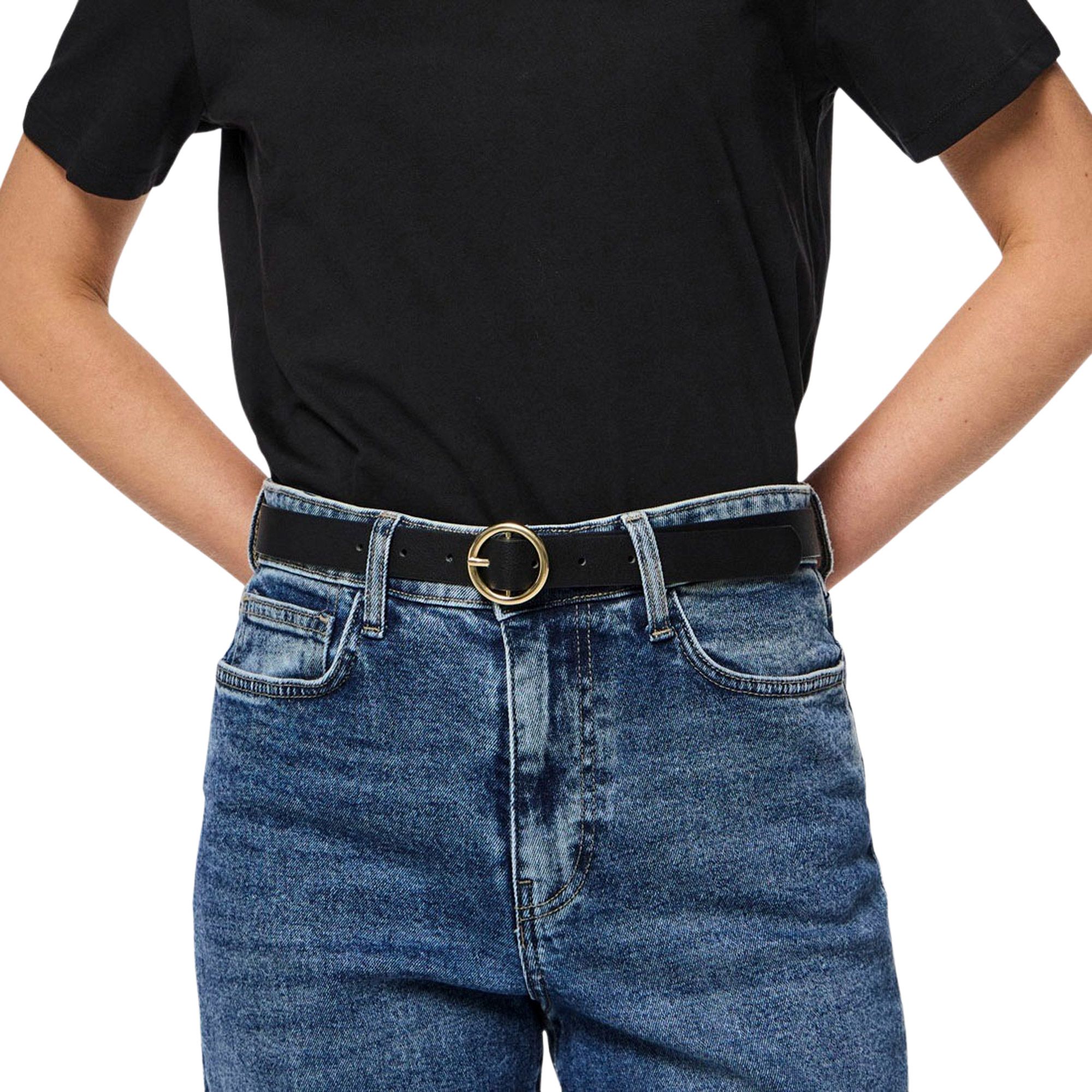 Pieces Bonna Jeans Riem Dames