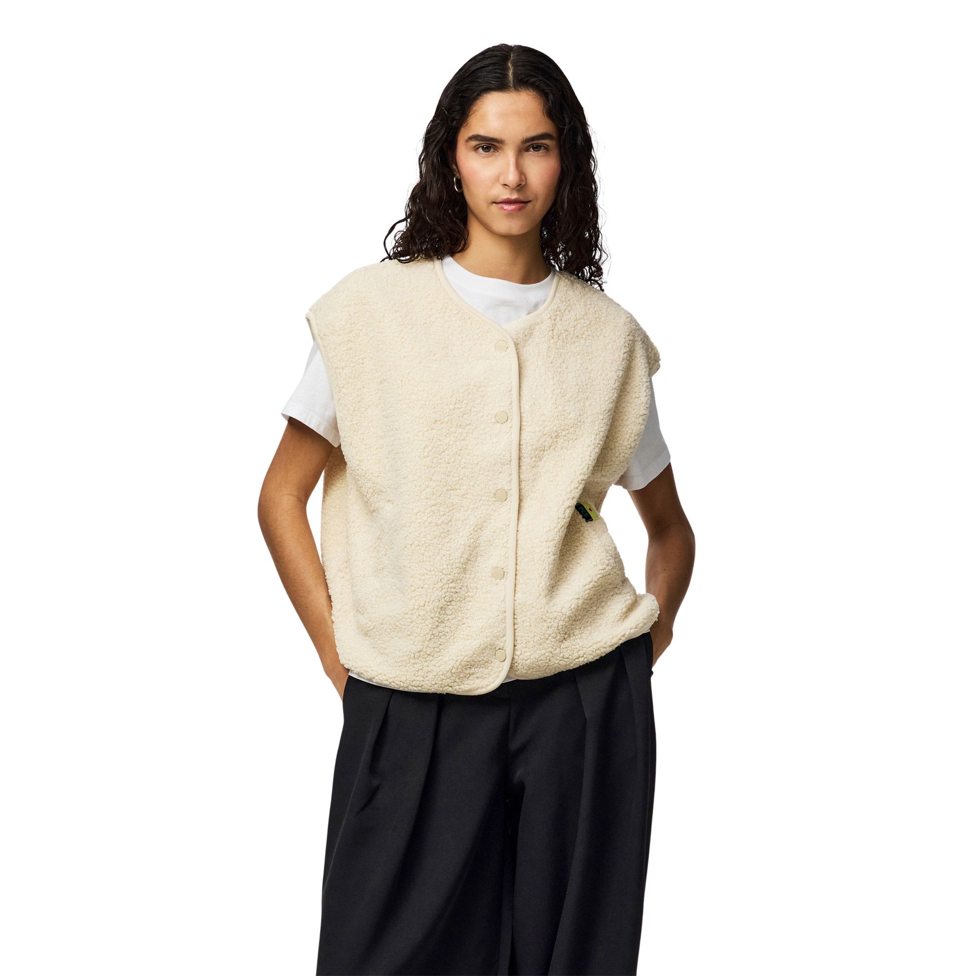 Pieces Teddy Vest Dames