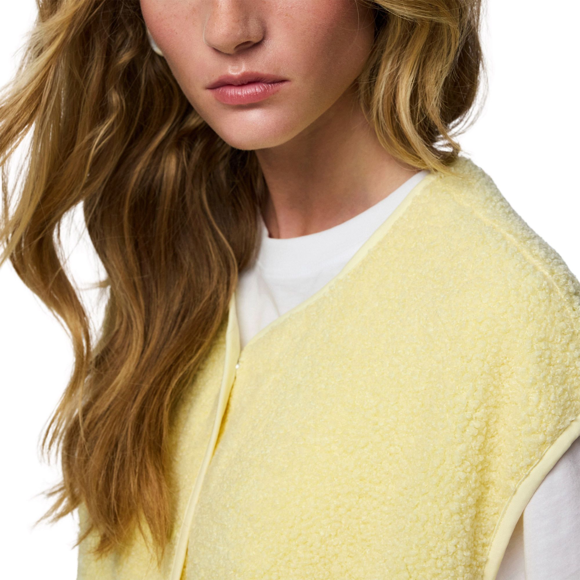 Pieces Teddy Vest Dames