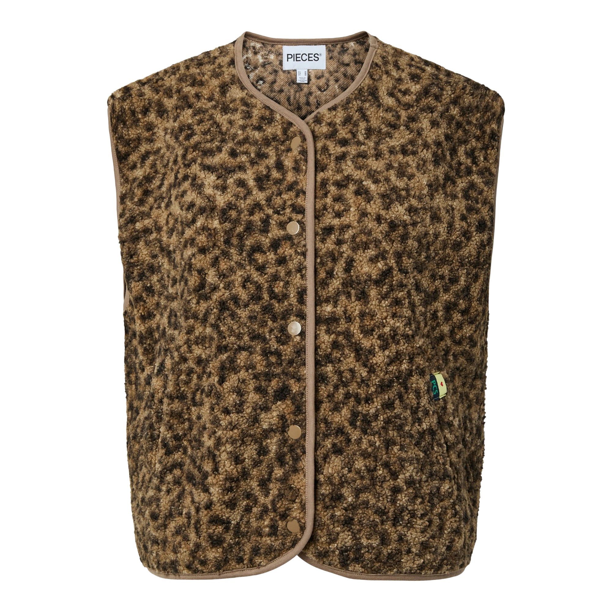 Pieces Teddy Vest Damen