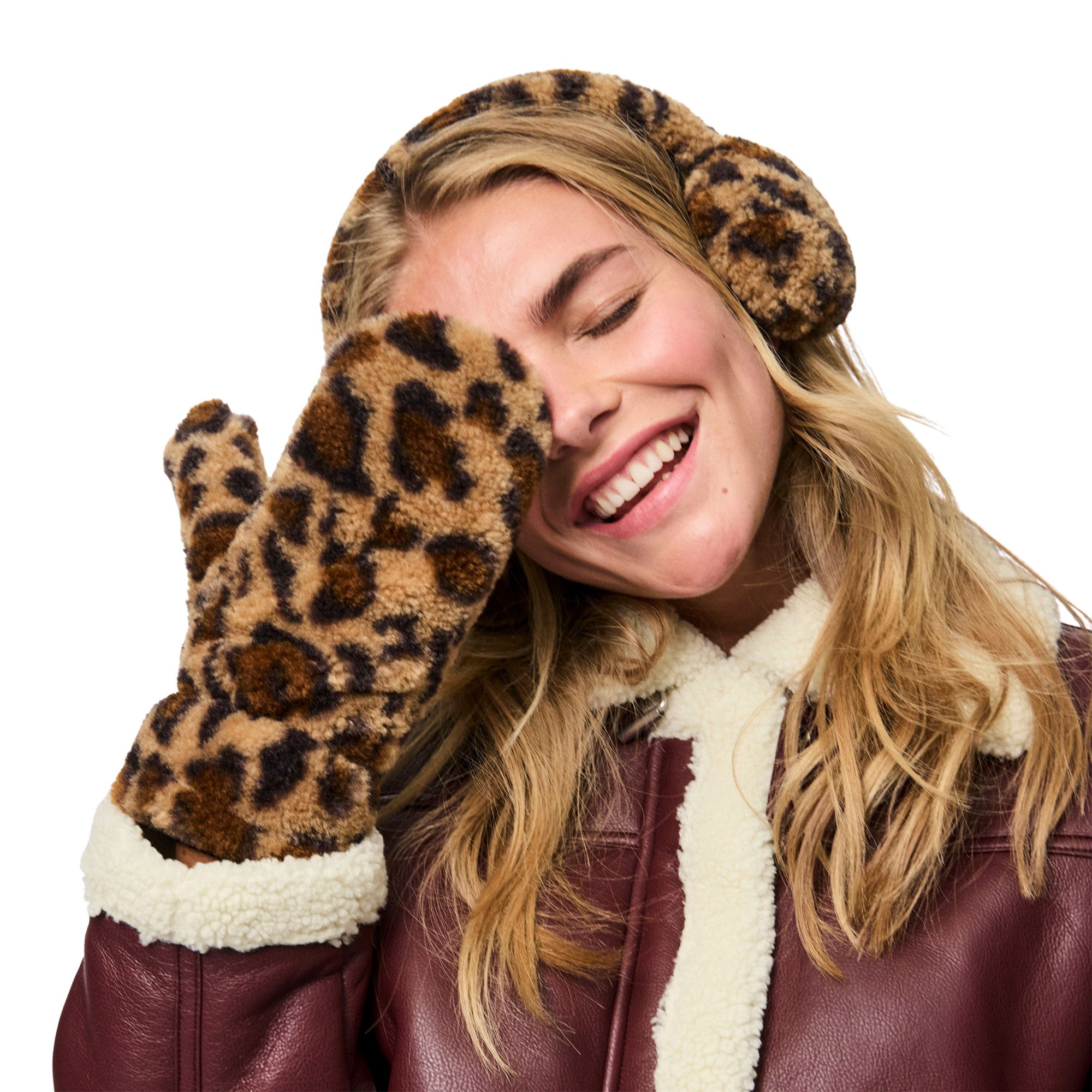 Pieces Netty Teddy Wanten Dames 