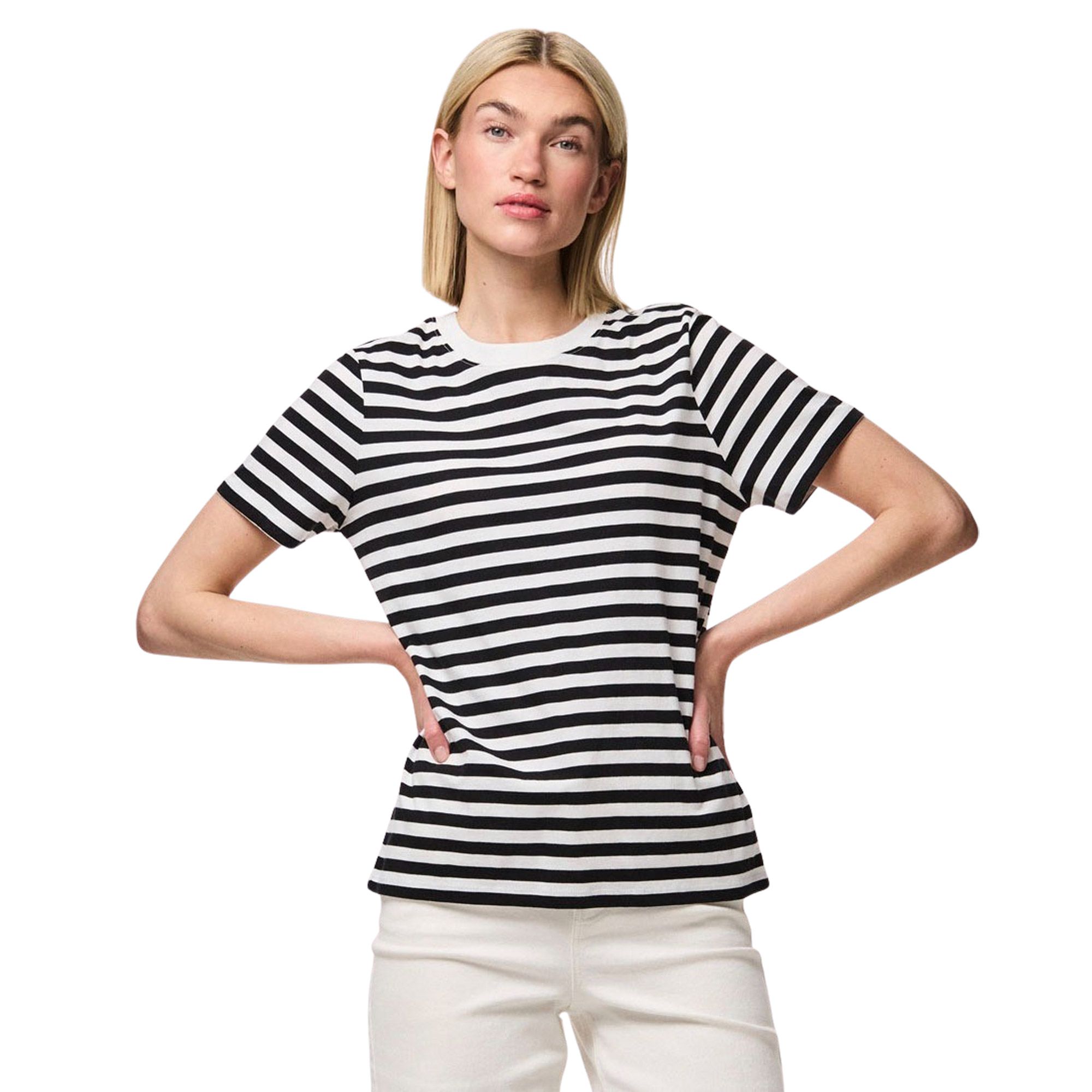 Pieces Ria Striped Shirt Dames
