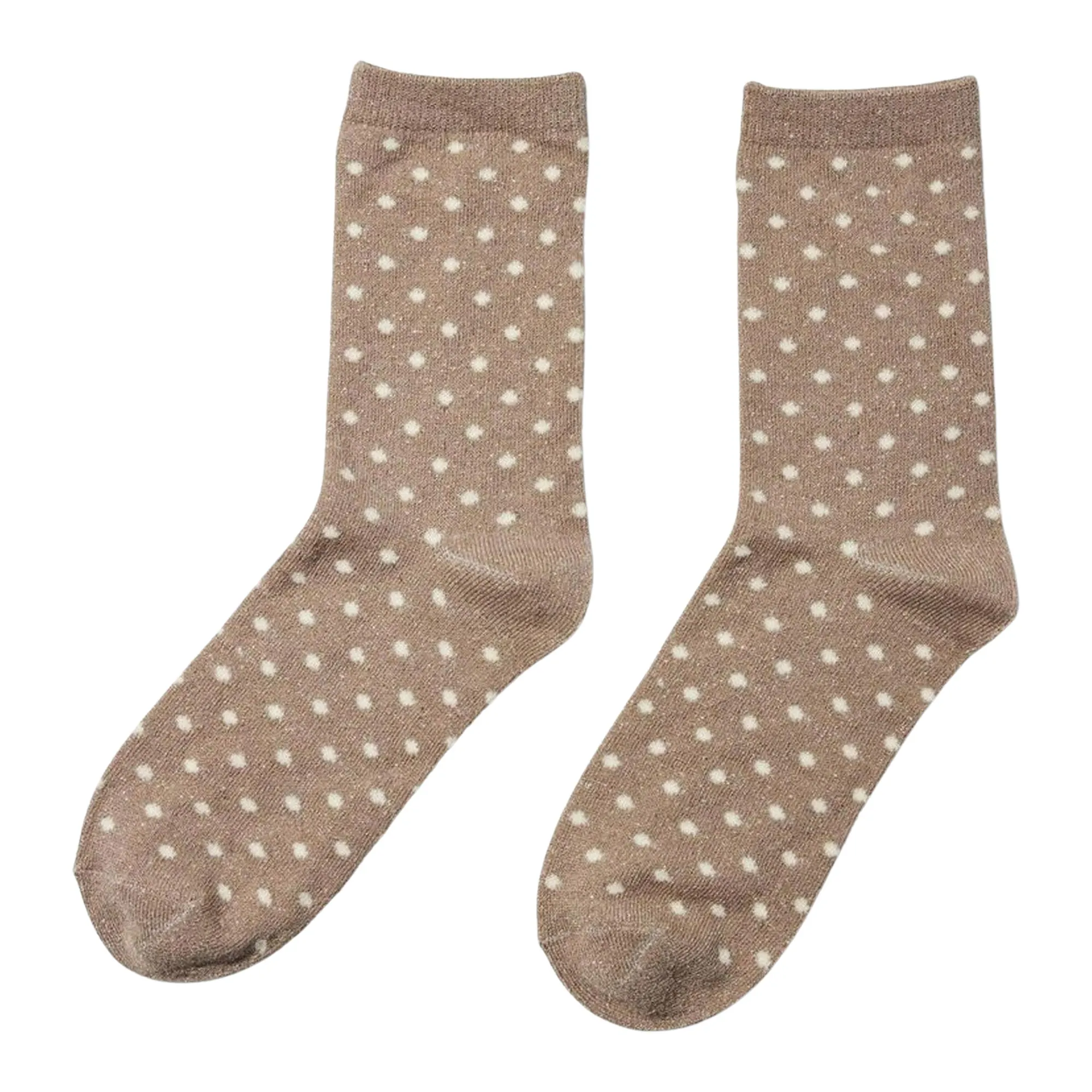 Pieces Ebby Glitter Pattern Long Sokken Dames