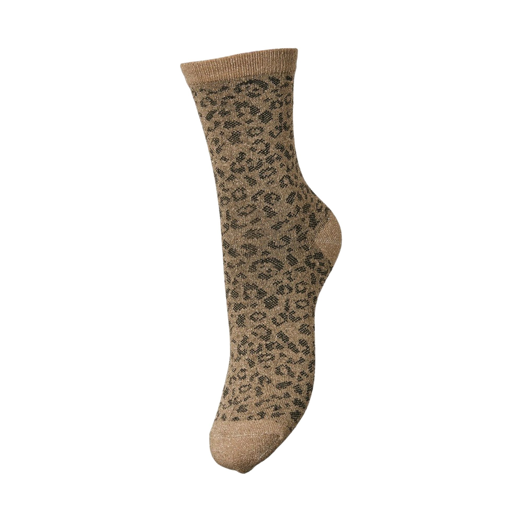 Pieces Sebby Glitter Long AOP Sokken Dames