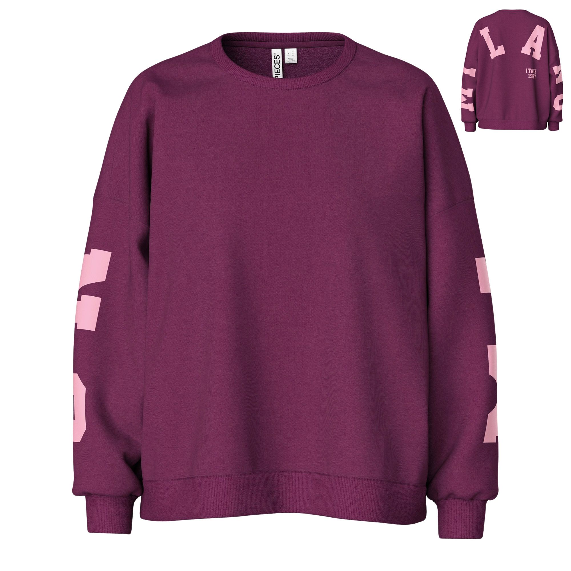 Pieces Fany Pull oversize Femme