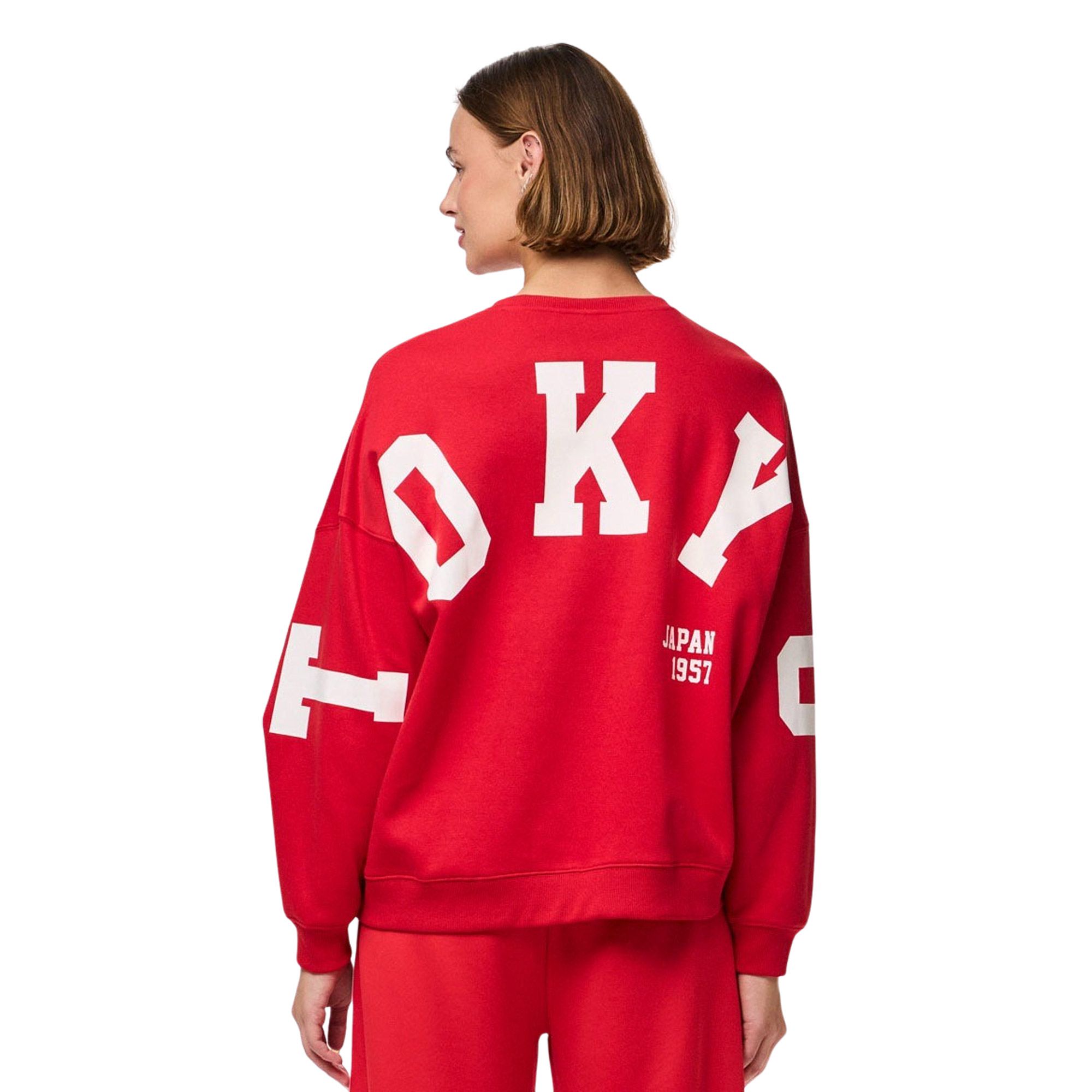 Pieces Fily Crew Oversized Sweater Dames