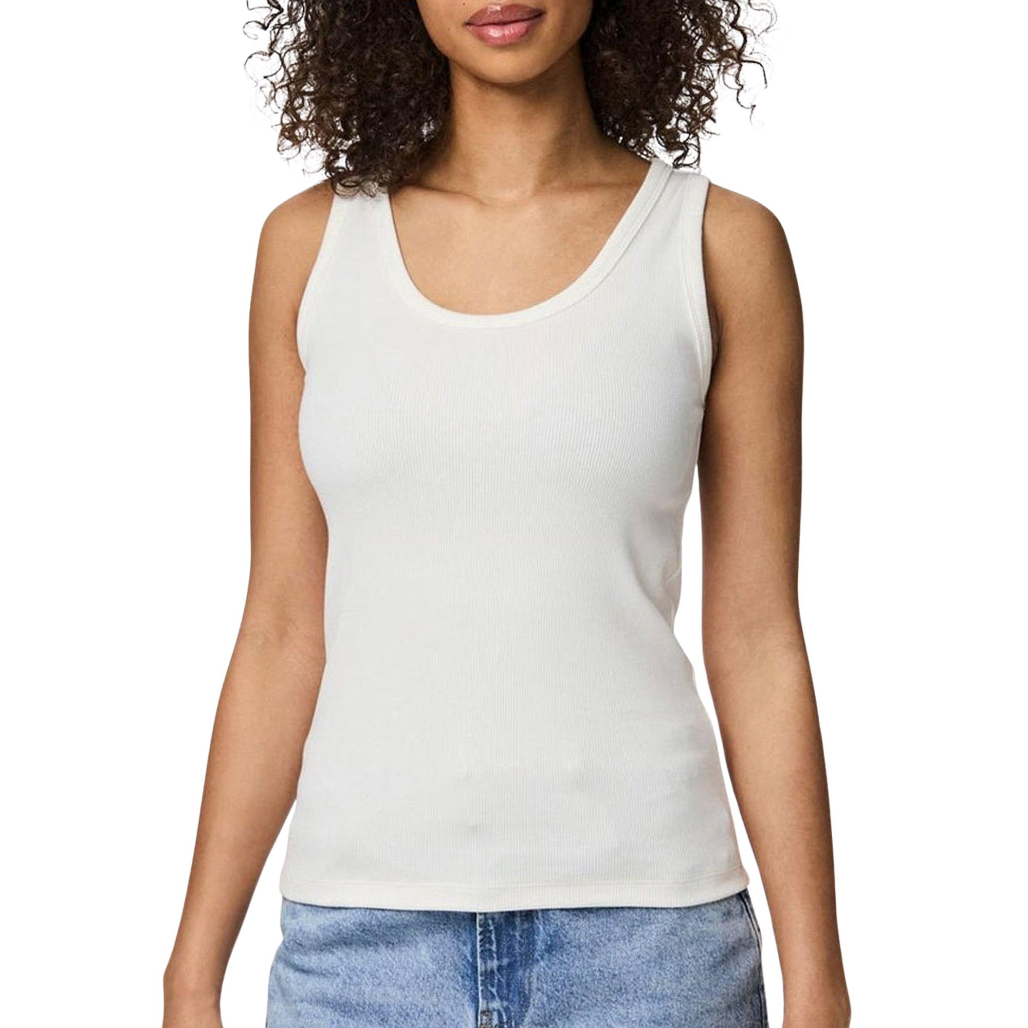 Pieces Geribd Tanktop Dames