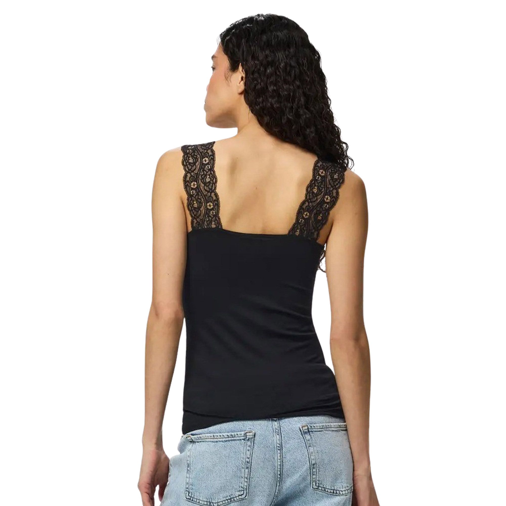 Pieces Barbera Lace Top Dames