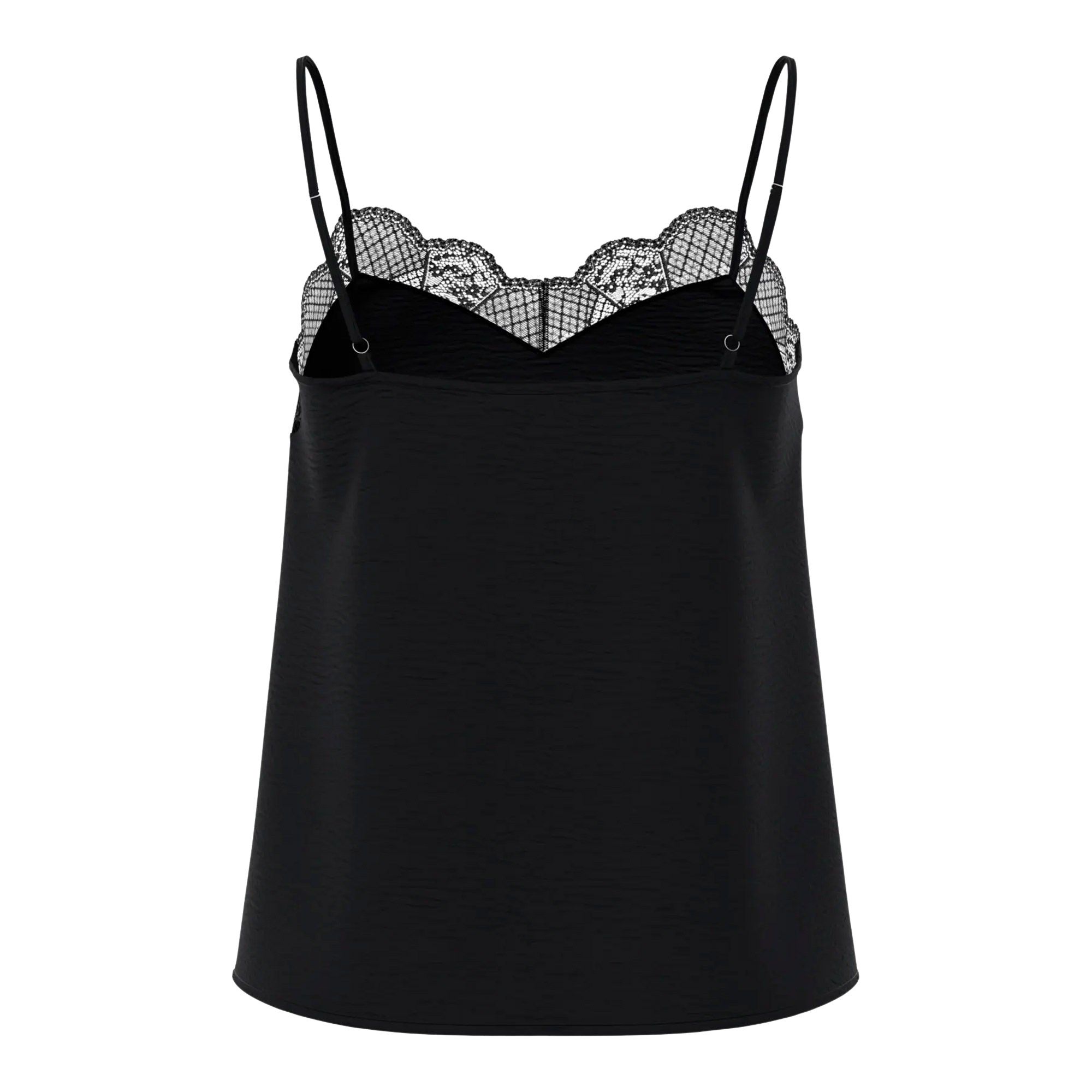 Pieces Tiffany Strap Lace Top Dames
