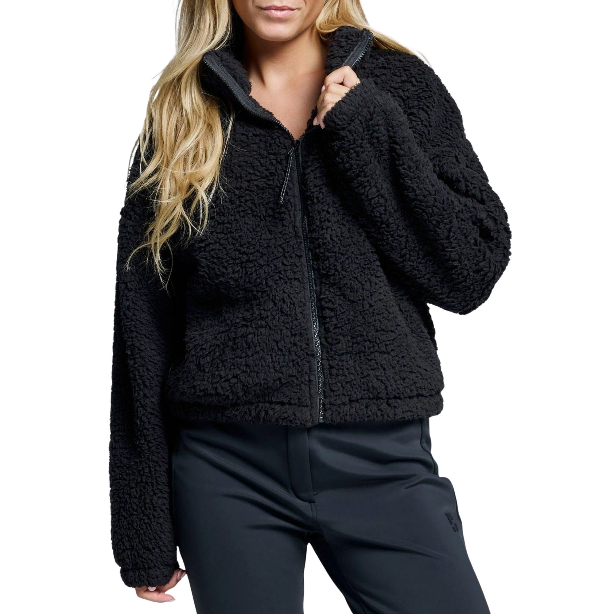 Poederbaas Four Seasons Fluffy Fleece Jas Dames