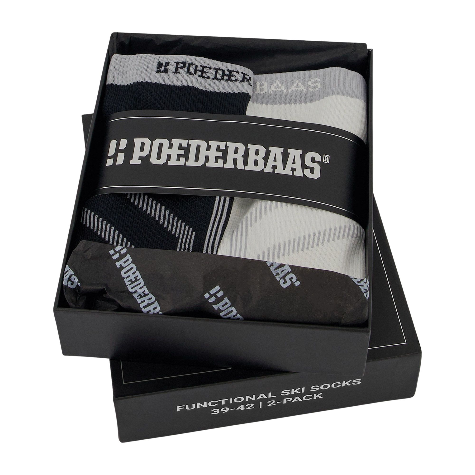 Poederbaas Giftbox Skisokken (2-pack)