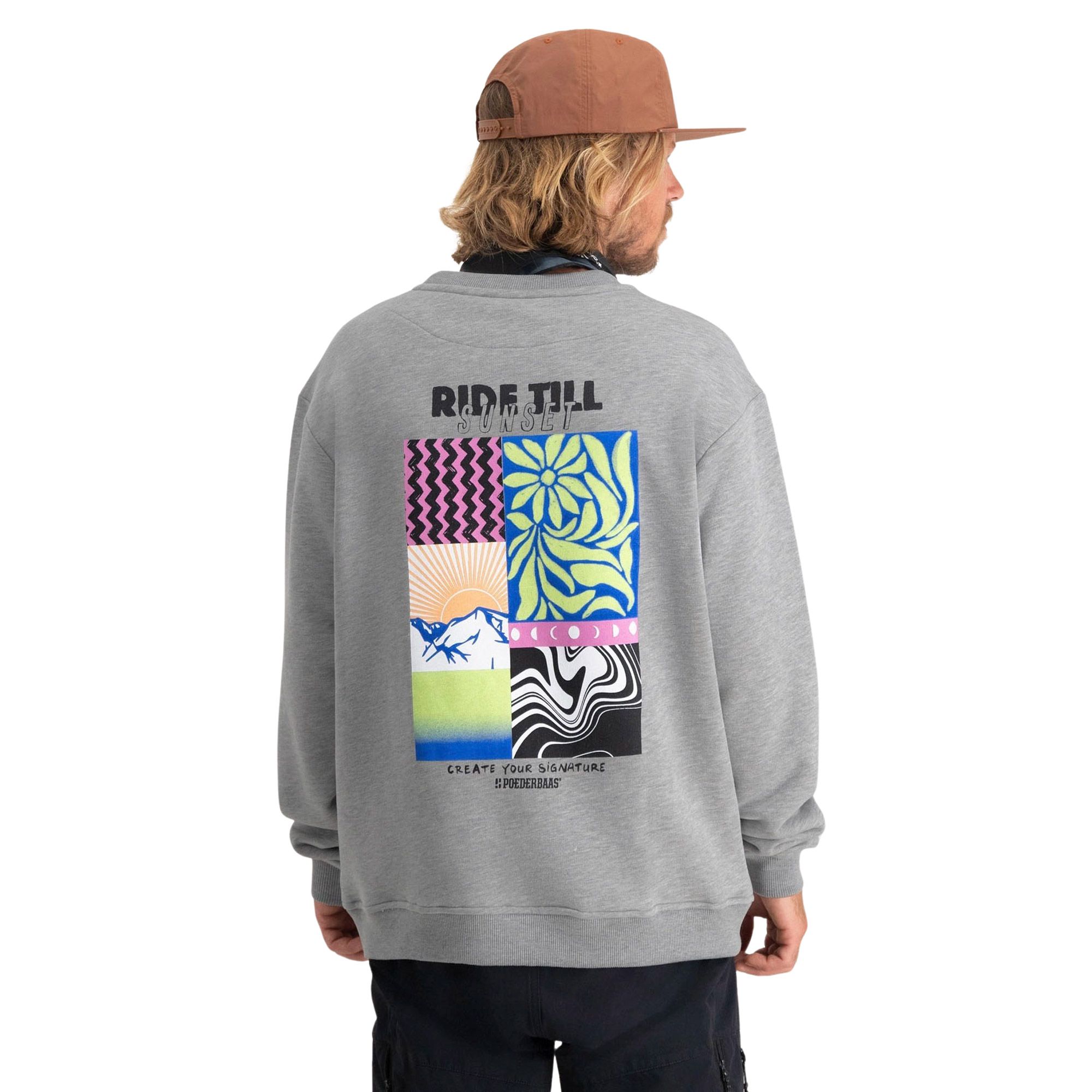 Poederbaas Arty Sweater Heren
