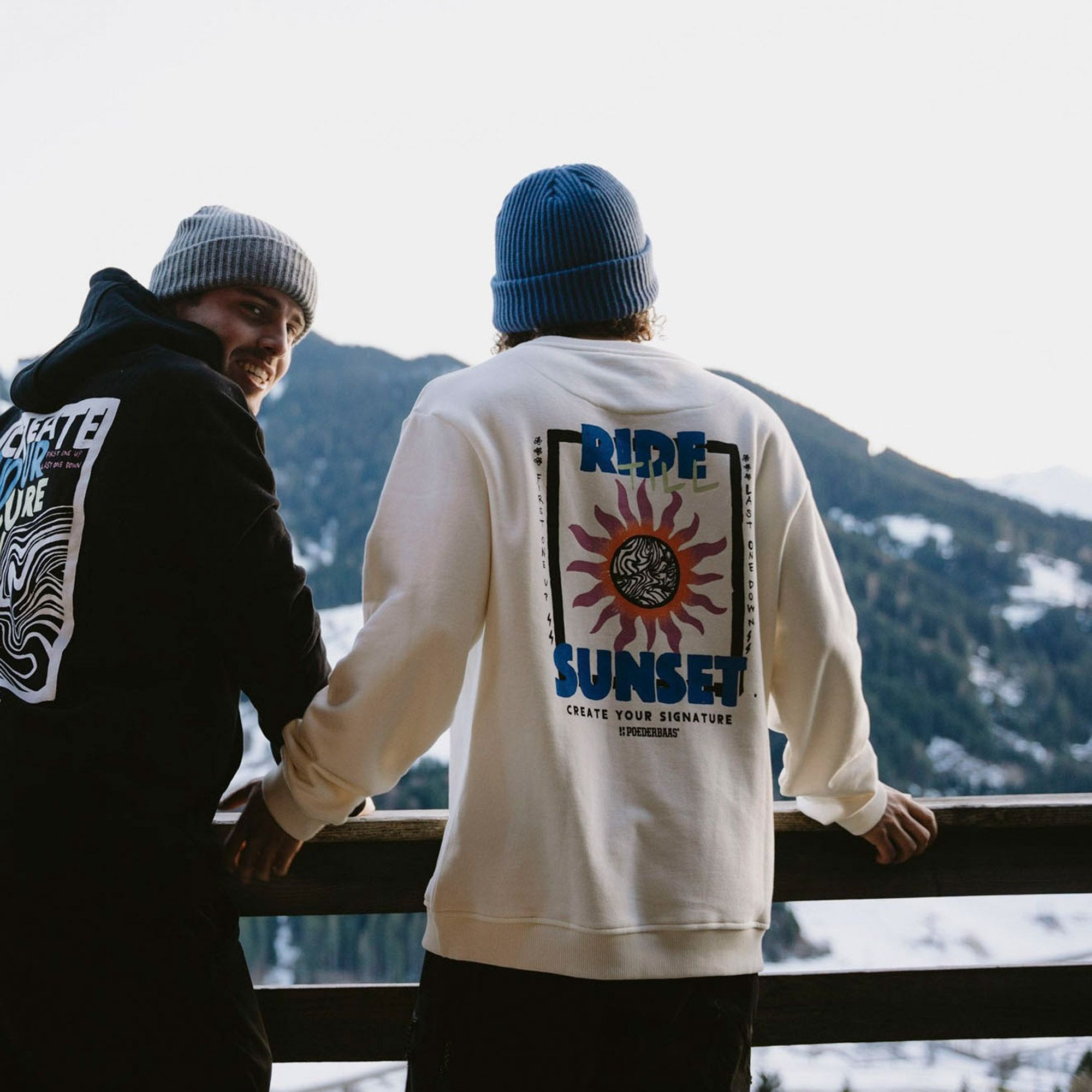 Poederbaas Arty Sweater Heren