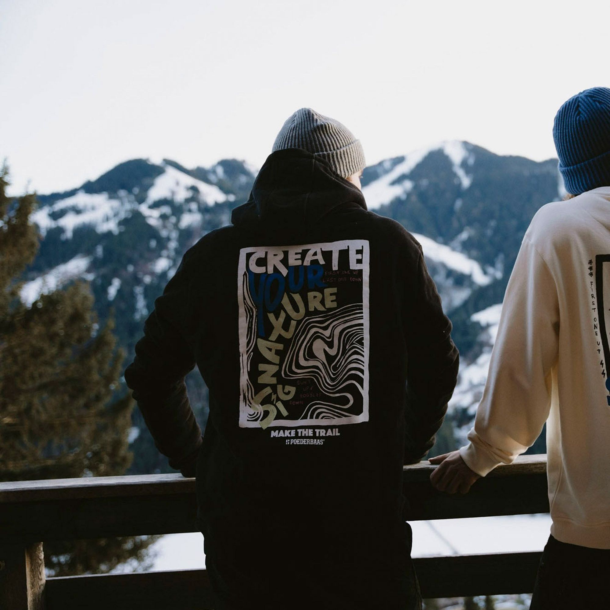 Poederbaas Arty Hoodie Heren