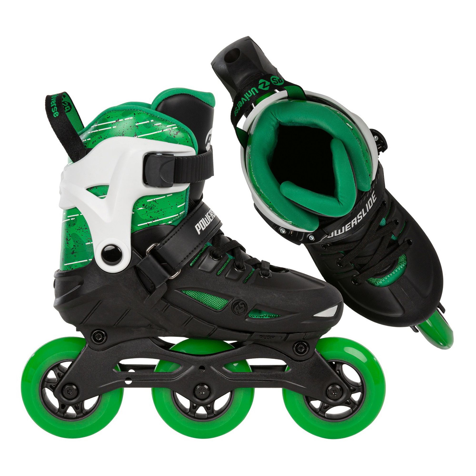 2in1 Inline skates Ijshockey schaatsen Raven Expert verstelbaar 37-40(23,5cm-25,6cm