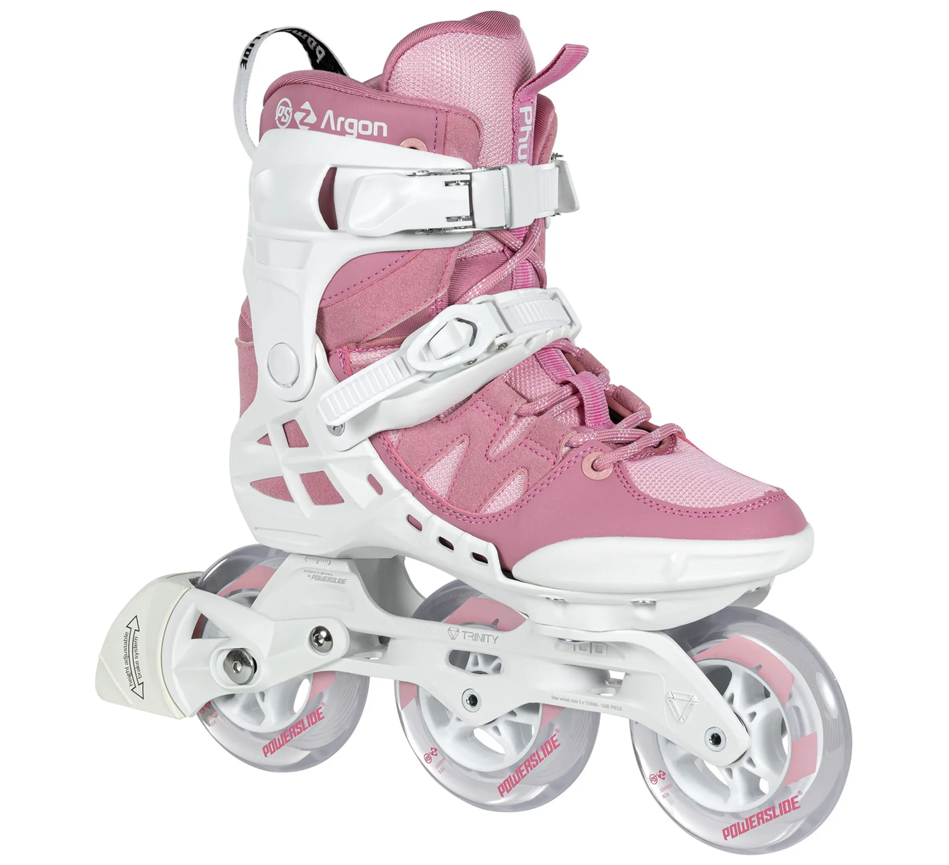 Powerslide Phuzion Argon Rose Inline Skates Dames