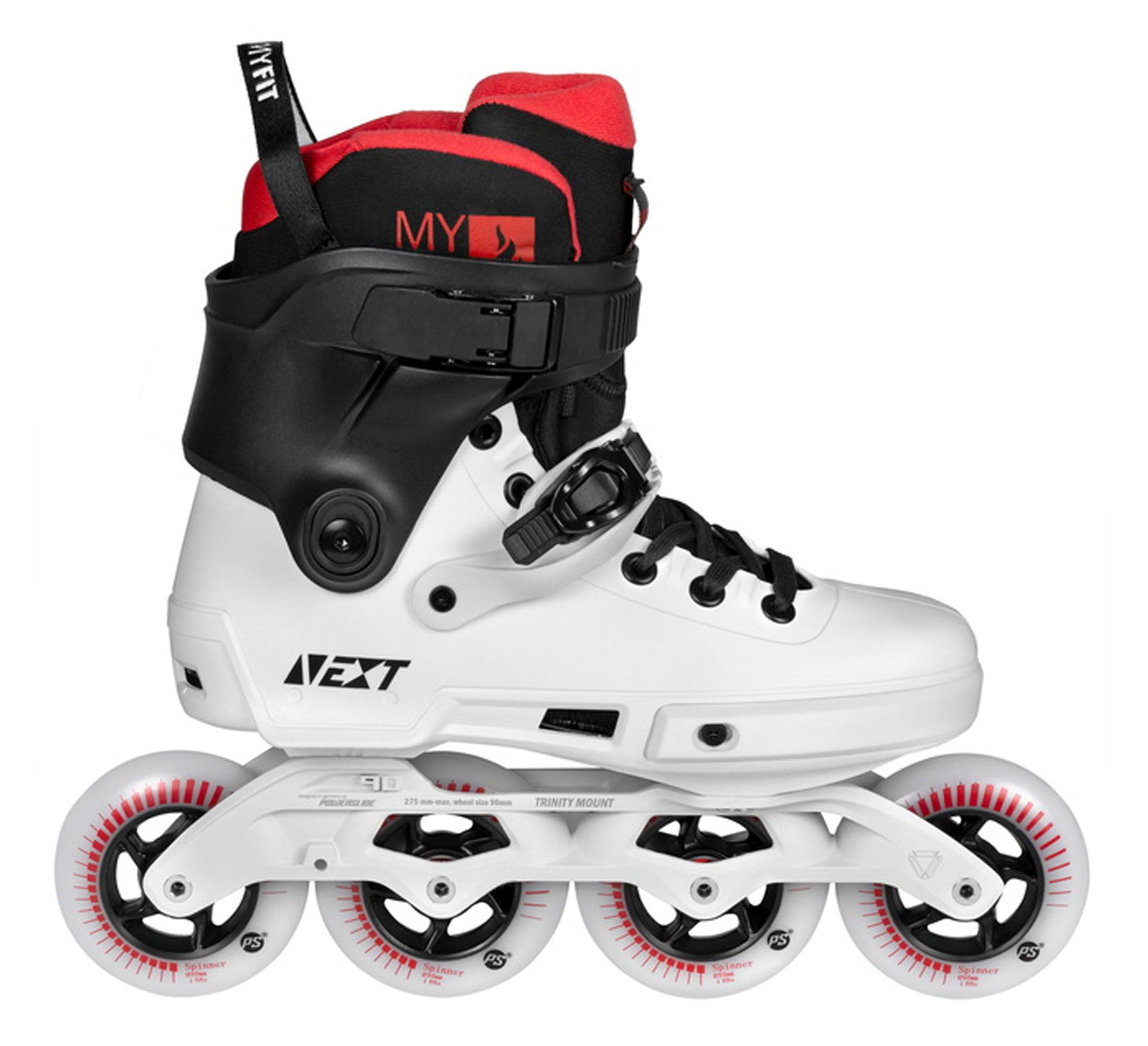 Powerslide Next Black White Senior
