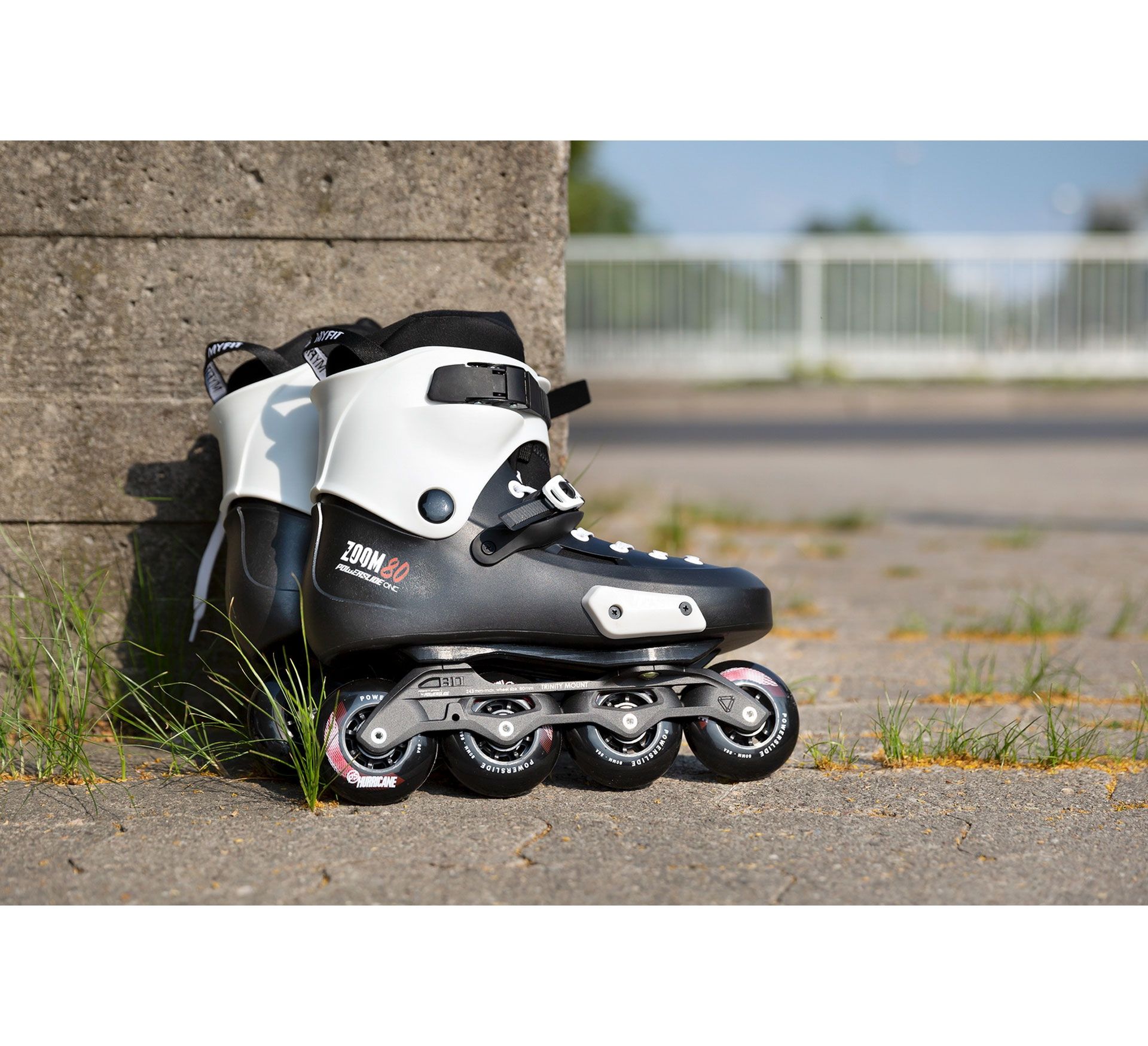 Rollers Powerslide One Zoom 80 Adulte