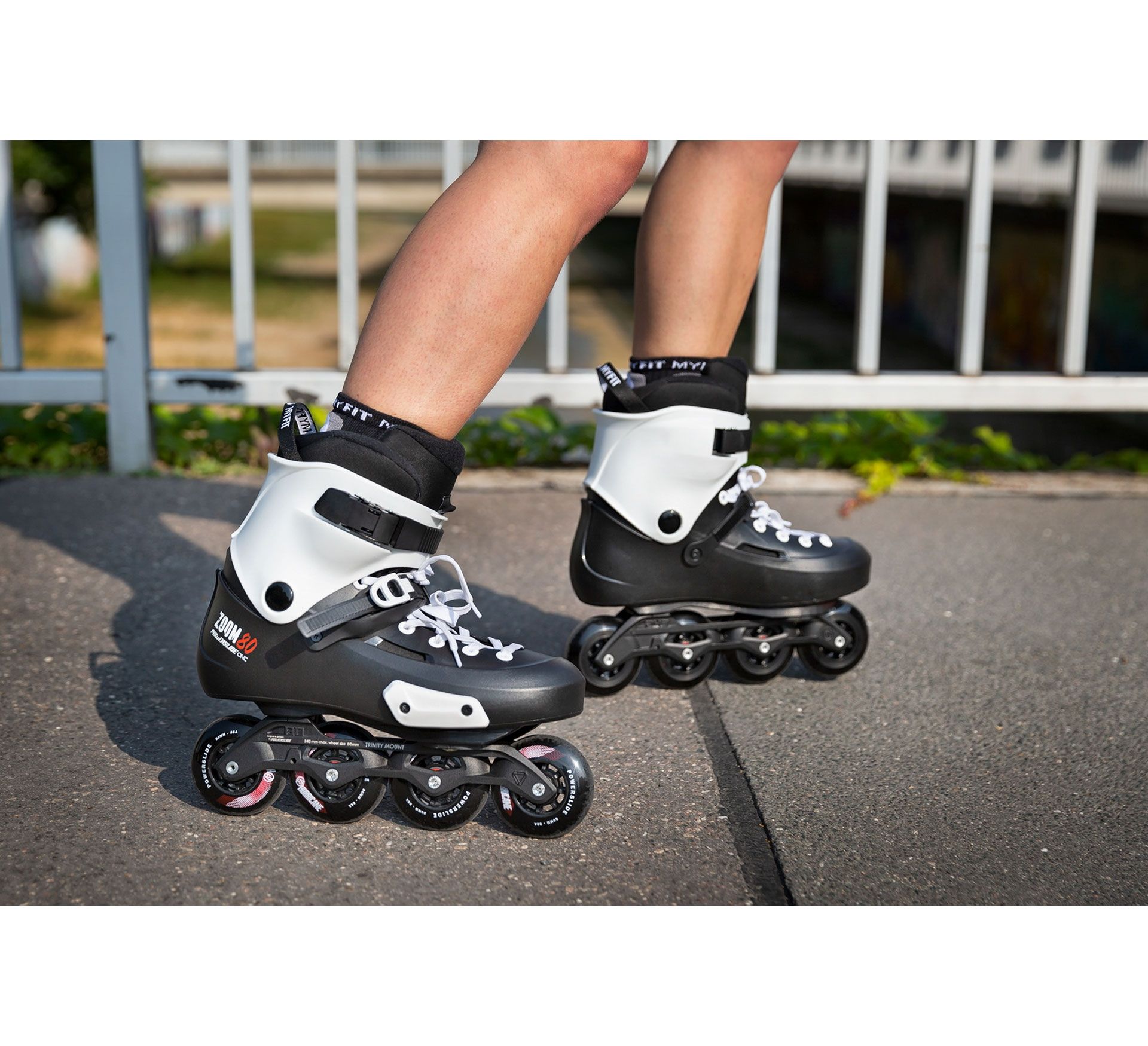 Rollers Powerslide One Zoom 80 Adulte
