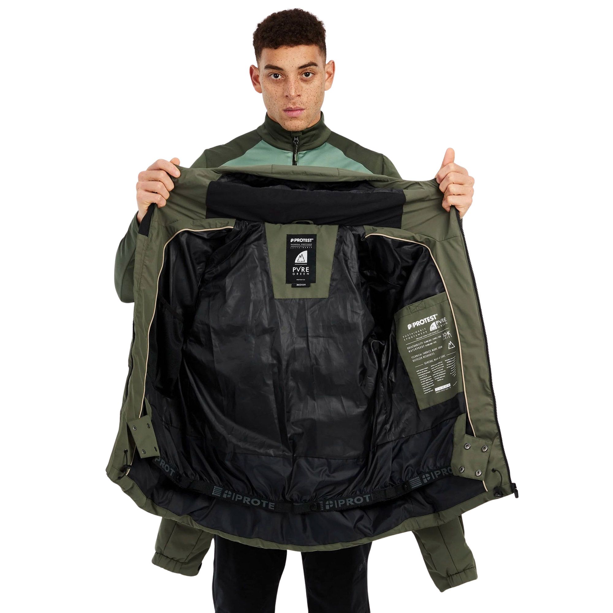Protest Superior24 Puffer Skijas Heren