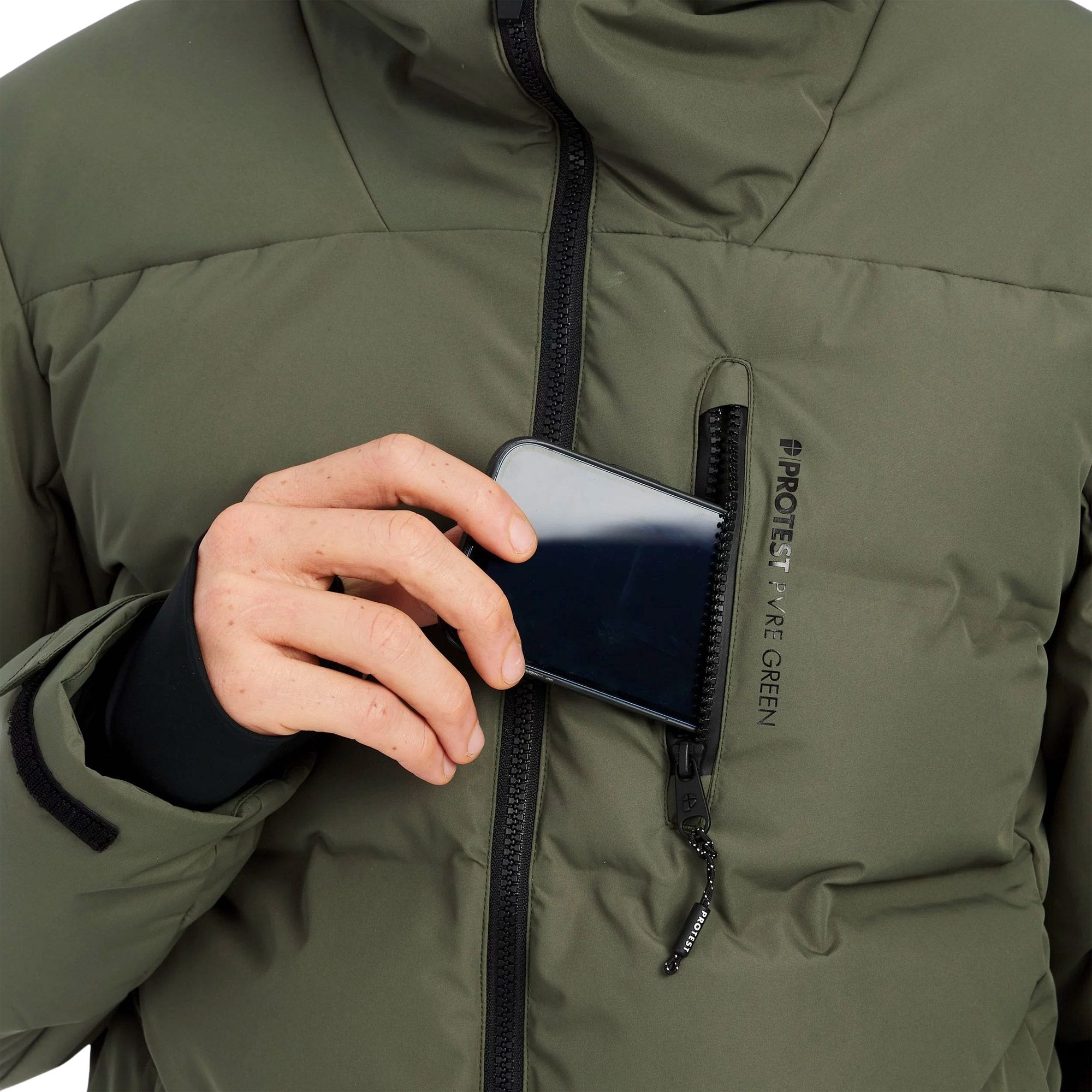 Protest Superior24 Puffer Skijas Heren