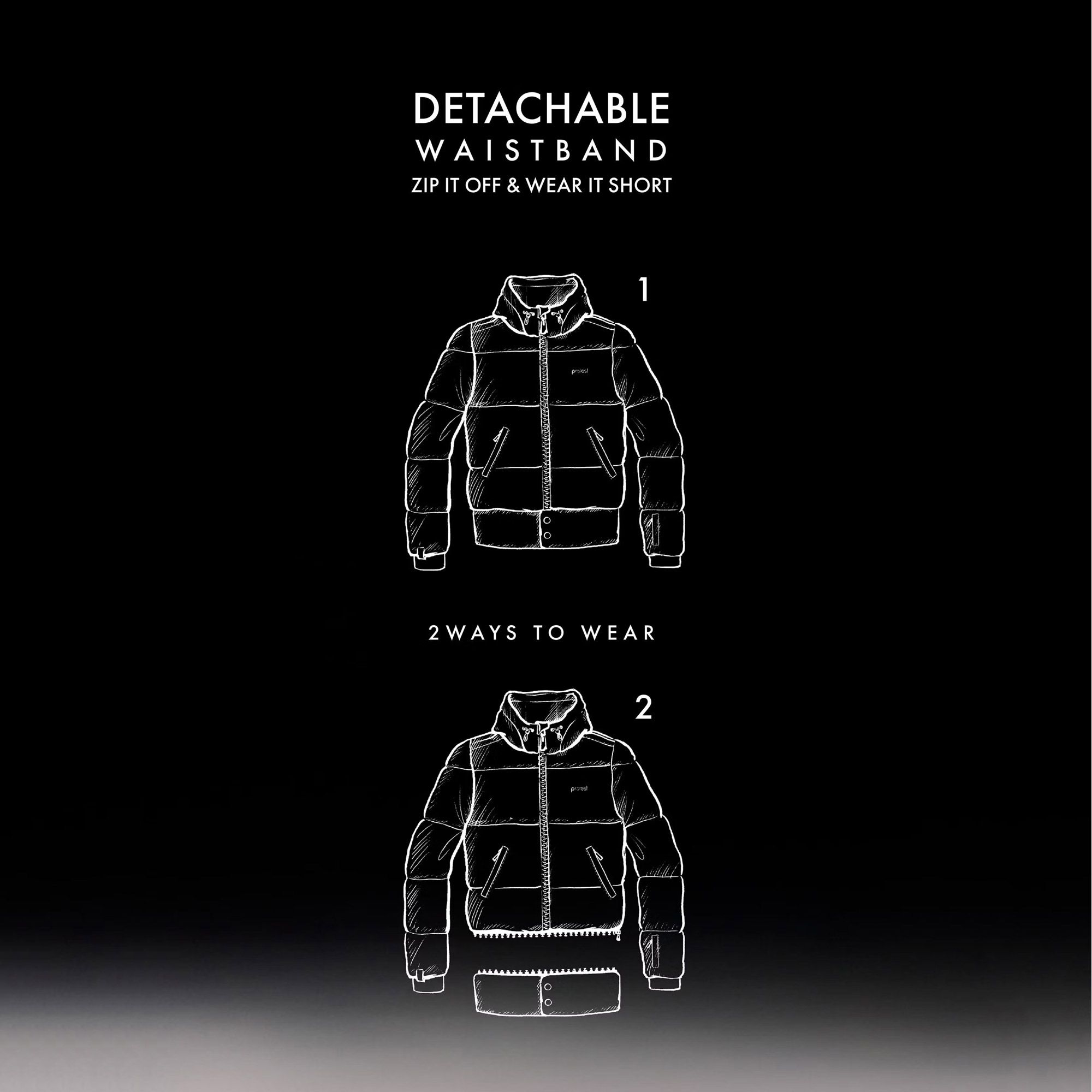  Veste de ski Protest Preppy Femmes