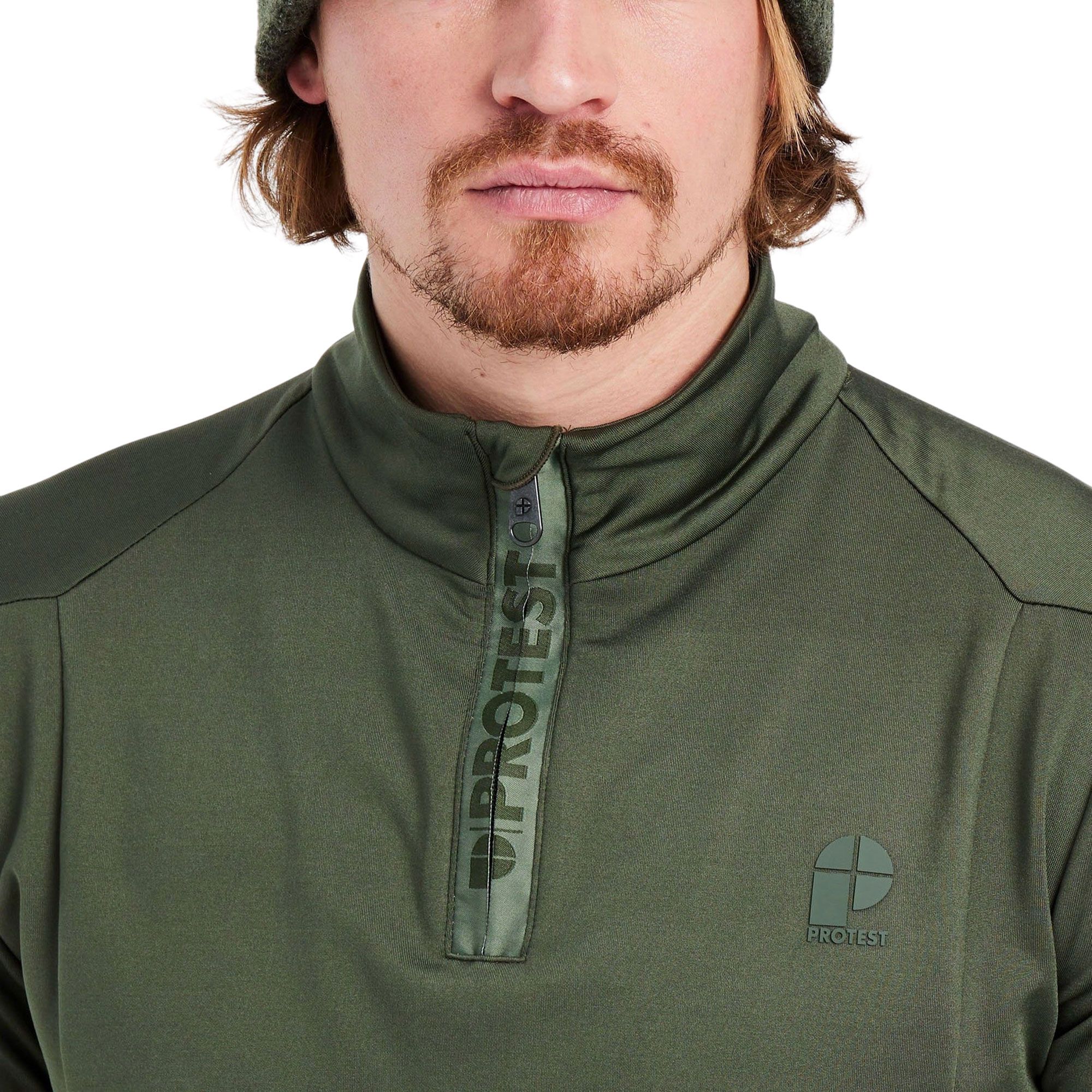 Protest Will 1/4 Zip Skipulli Heren