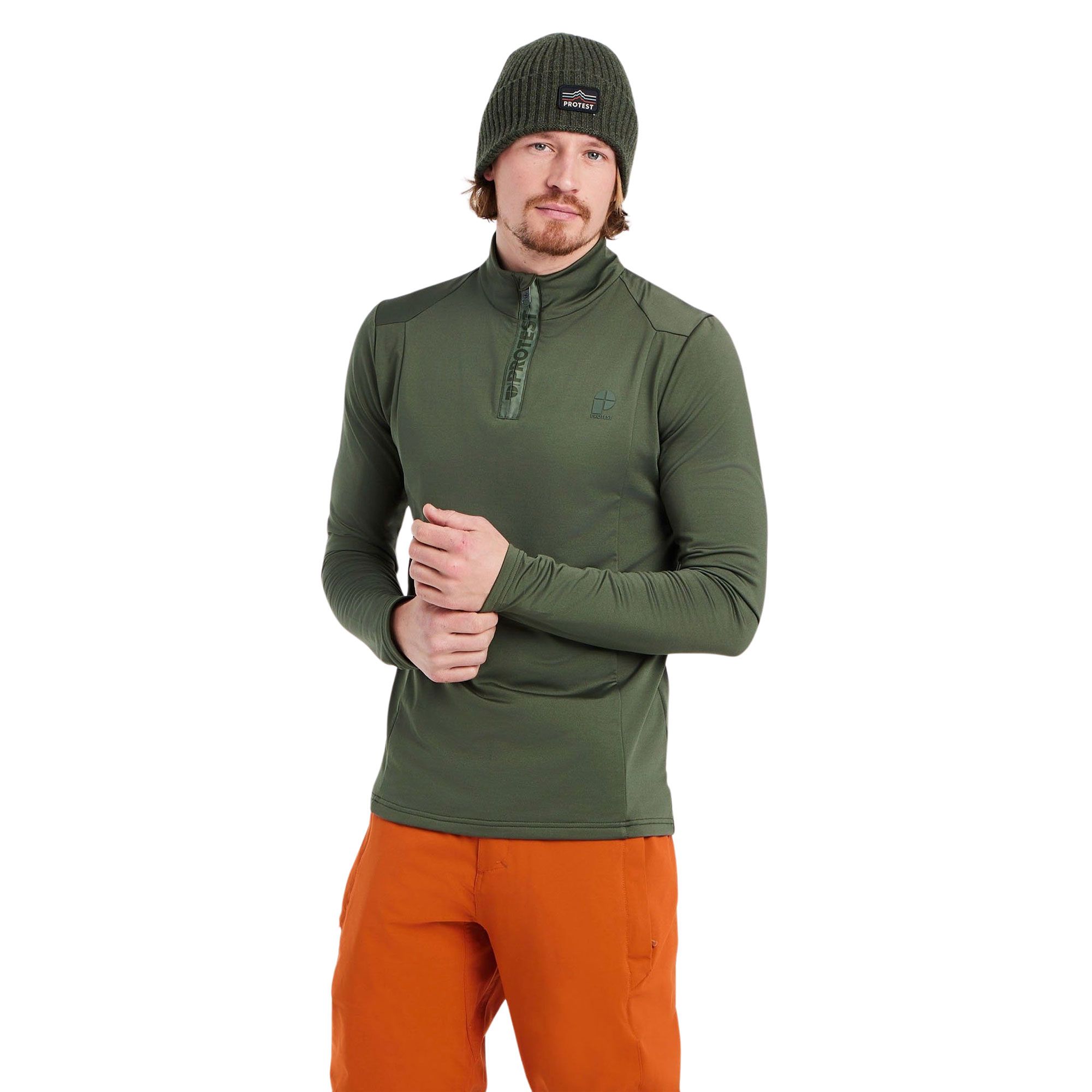 Protest Will 1/4 Zip Skipulli Heren