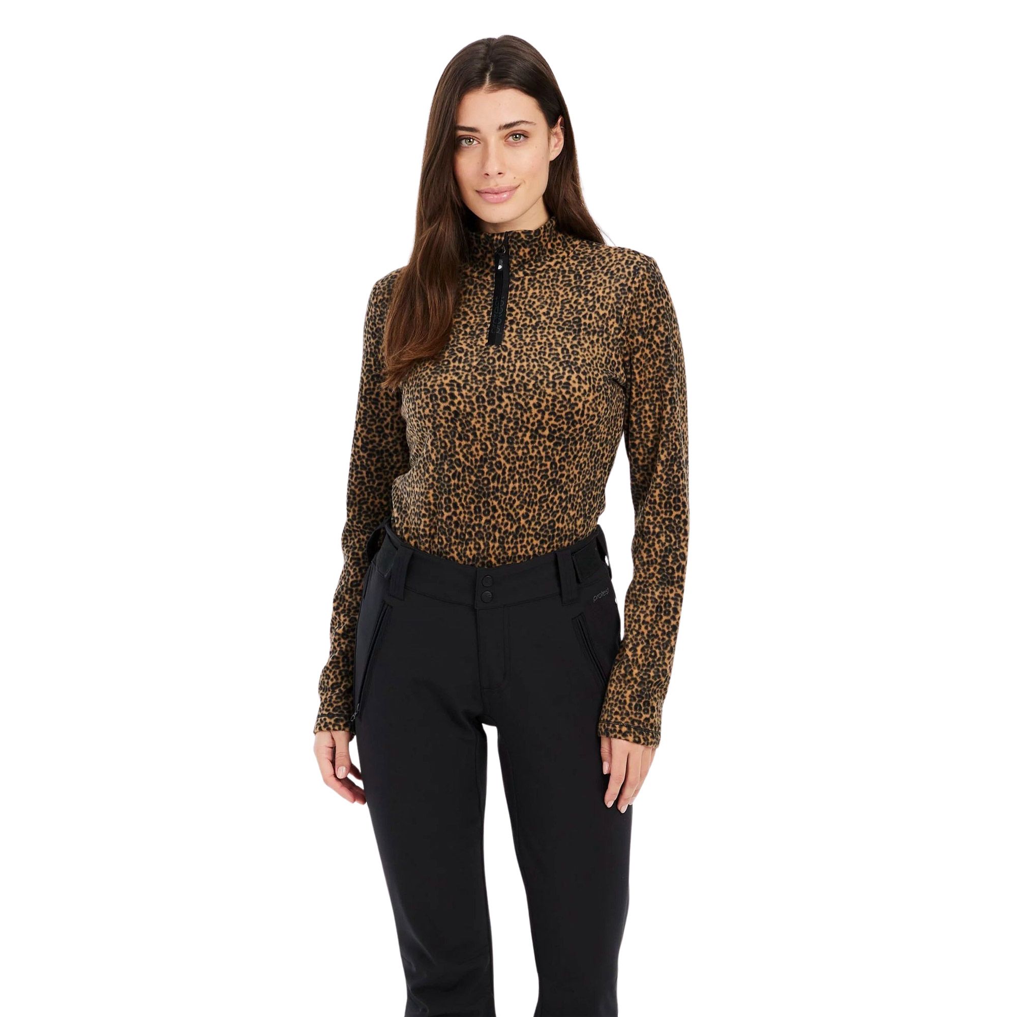Protest Fuzzy24 1/4 Zip Skipulli Dames