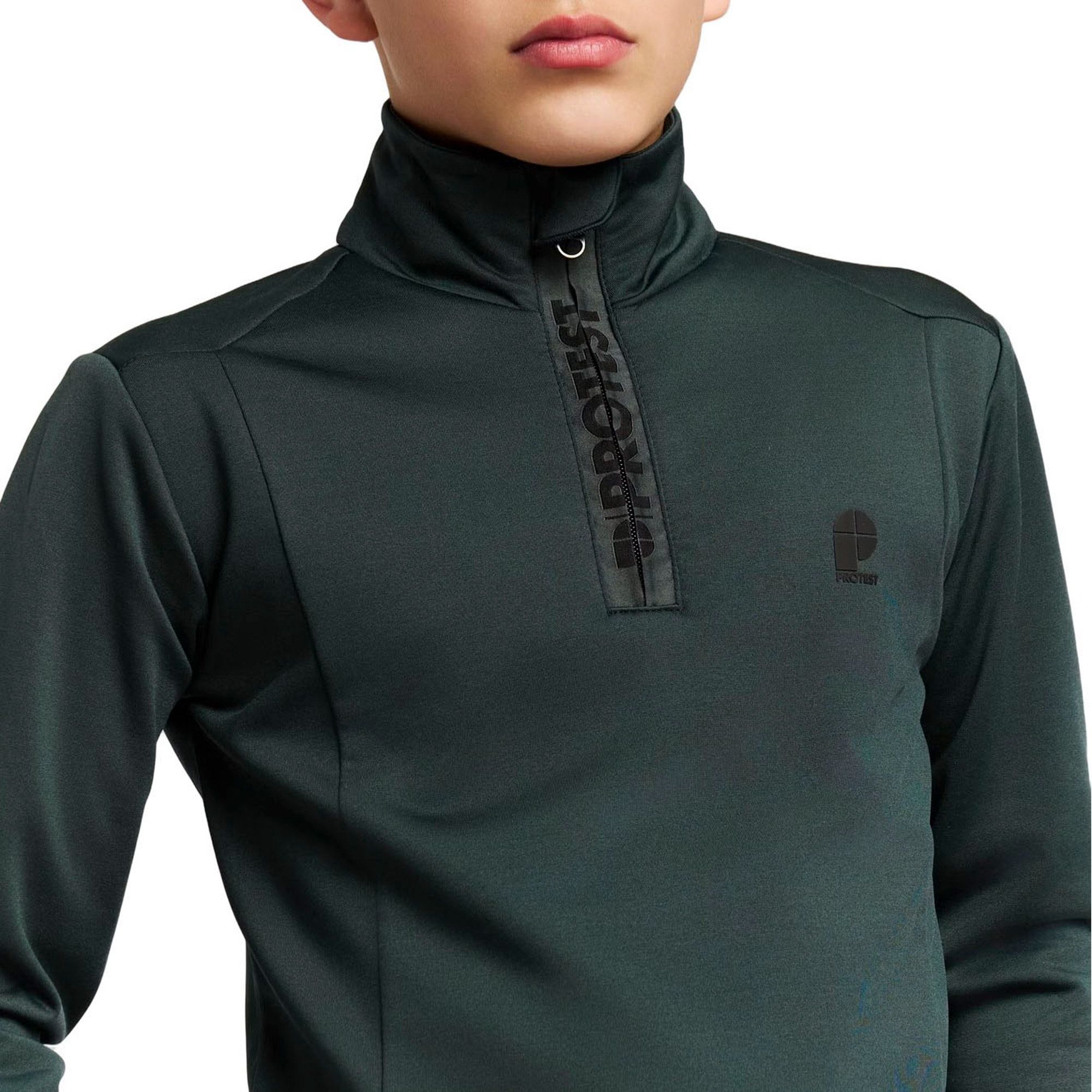 Pull Protest Rewillowy 1/4 Zip Enfants