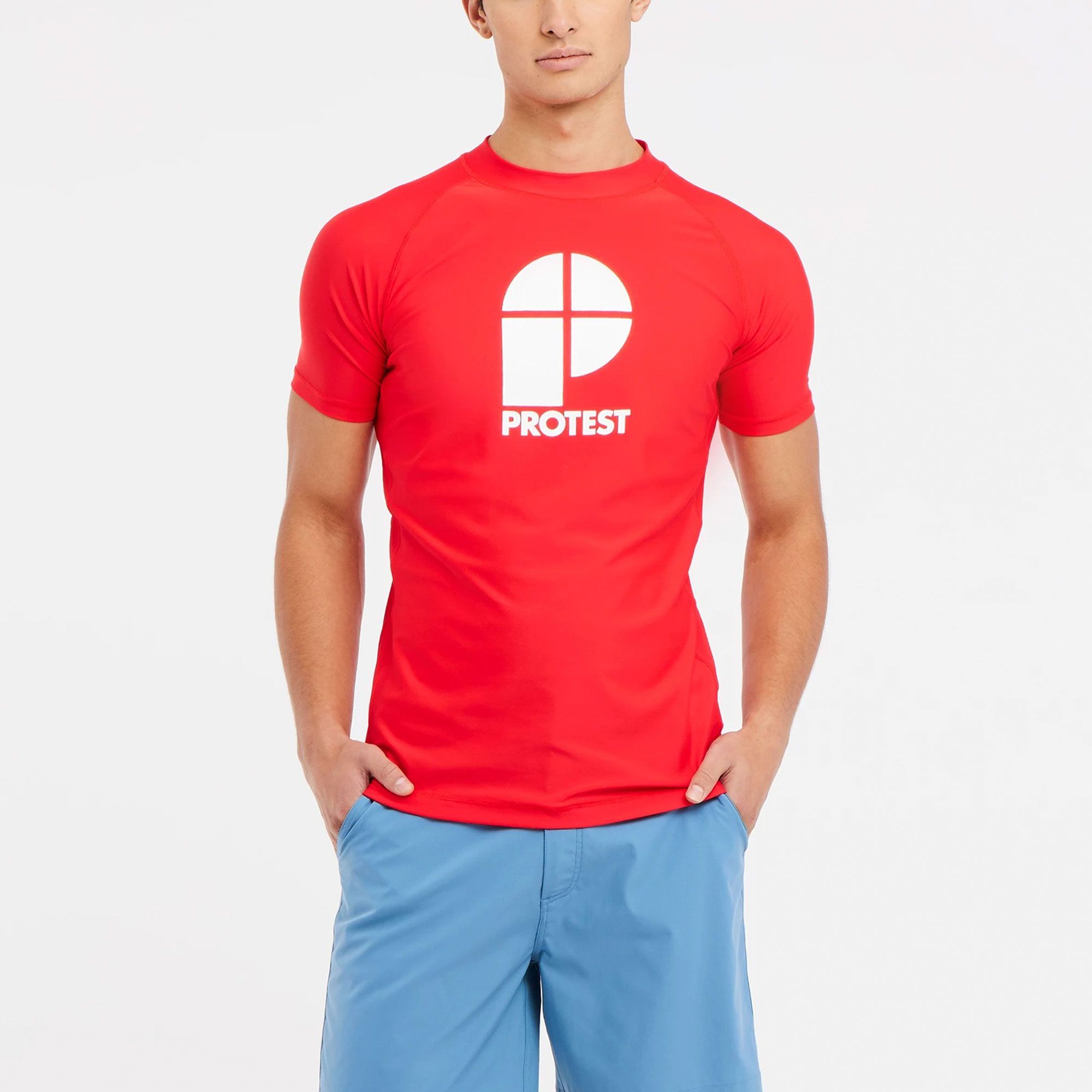 Protest Cater Rashguard Surfshirt Heren
