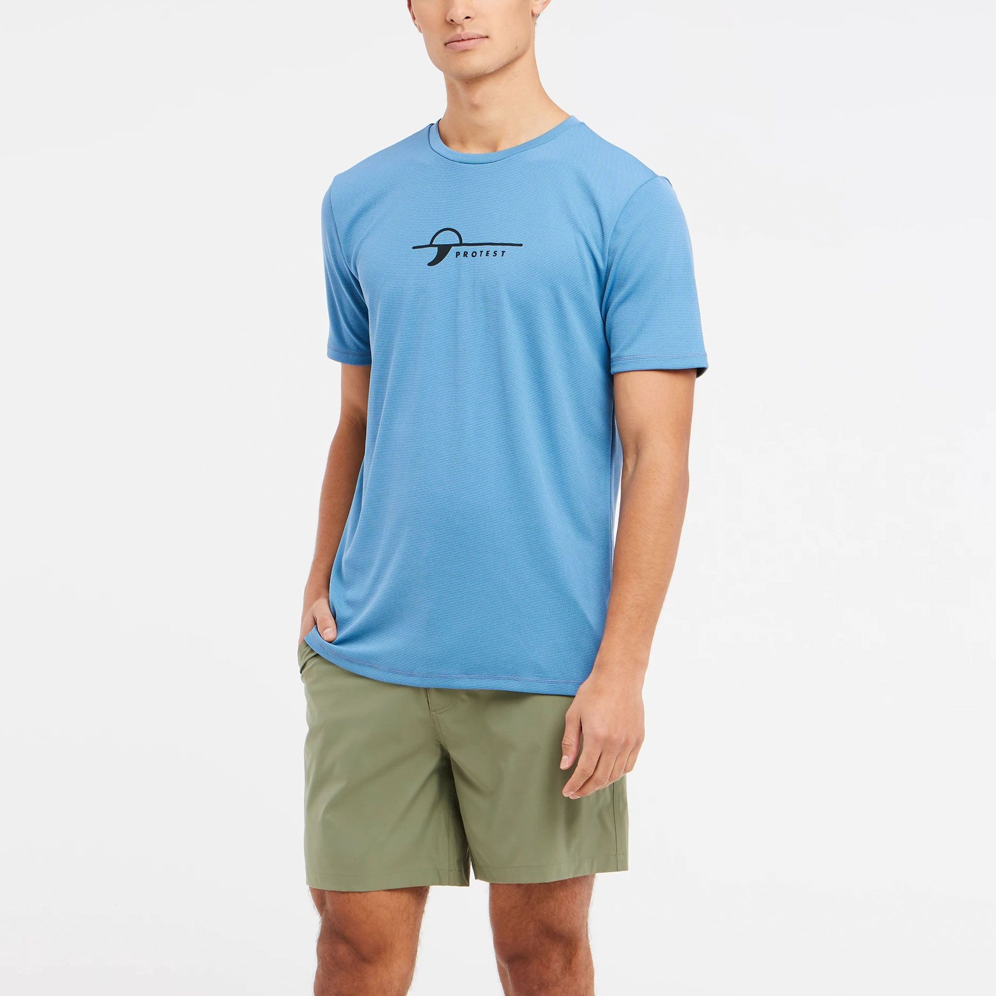 Protest Legundi Rashguard Surfshirt Heren