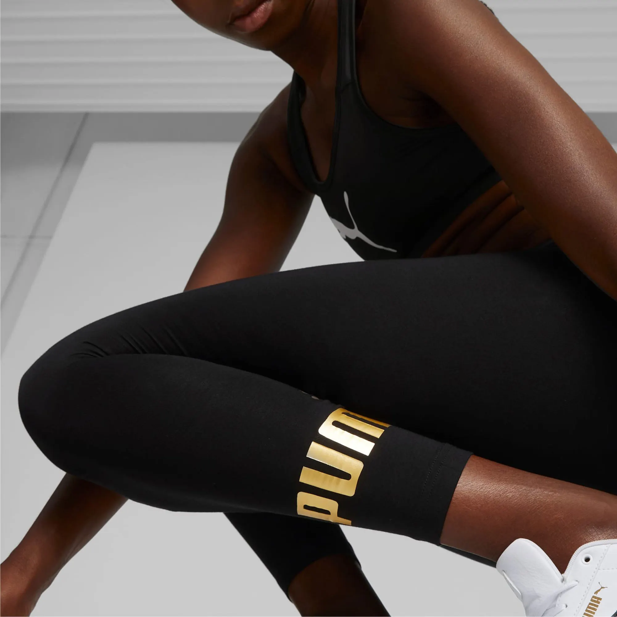 Puma Essentials+ Metallic Legging Dames