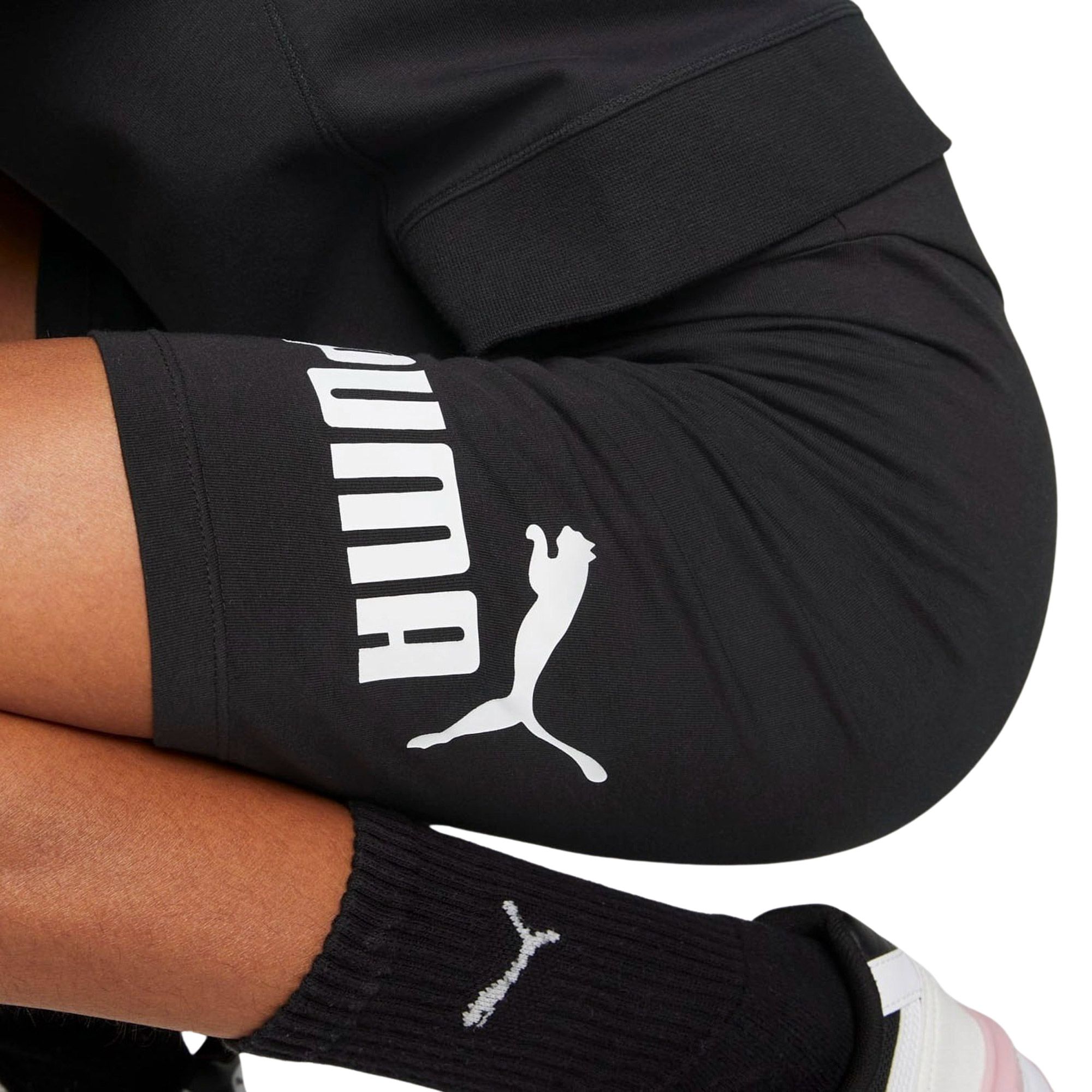 Puma Essiantials+ Logo Short Legging Junior