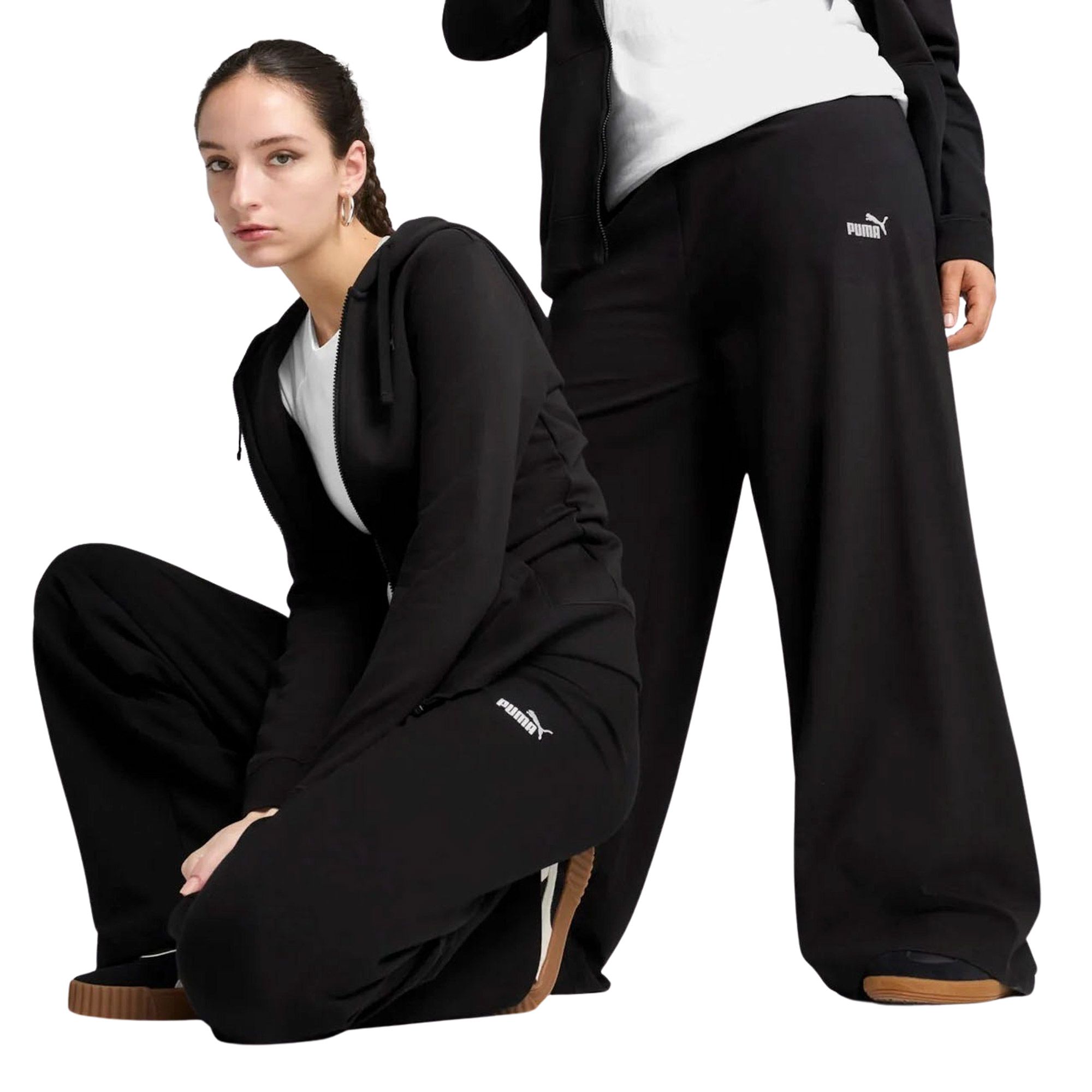 Puma ESS Small No. 1 Logo High-Waist Straight Legging Dames