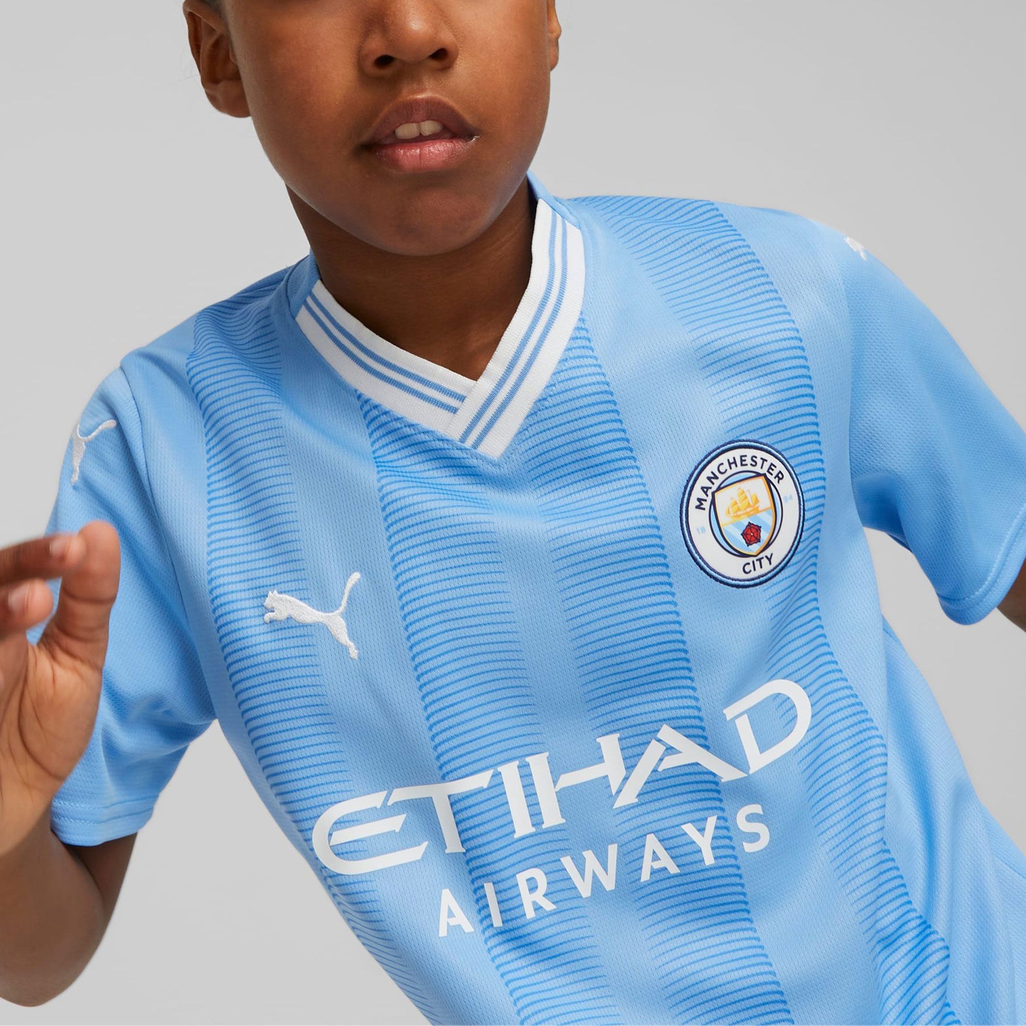 Puma Manchester City FC Replica Thuis Shirt Junior