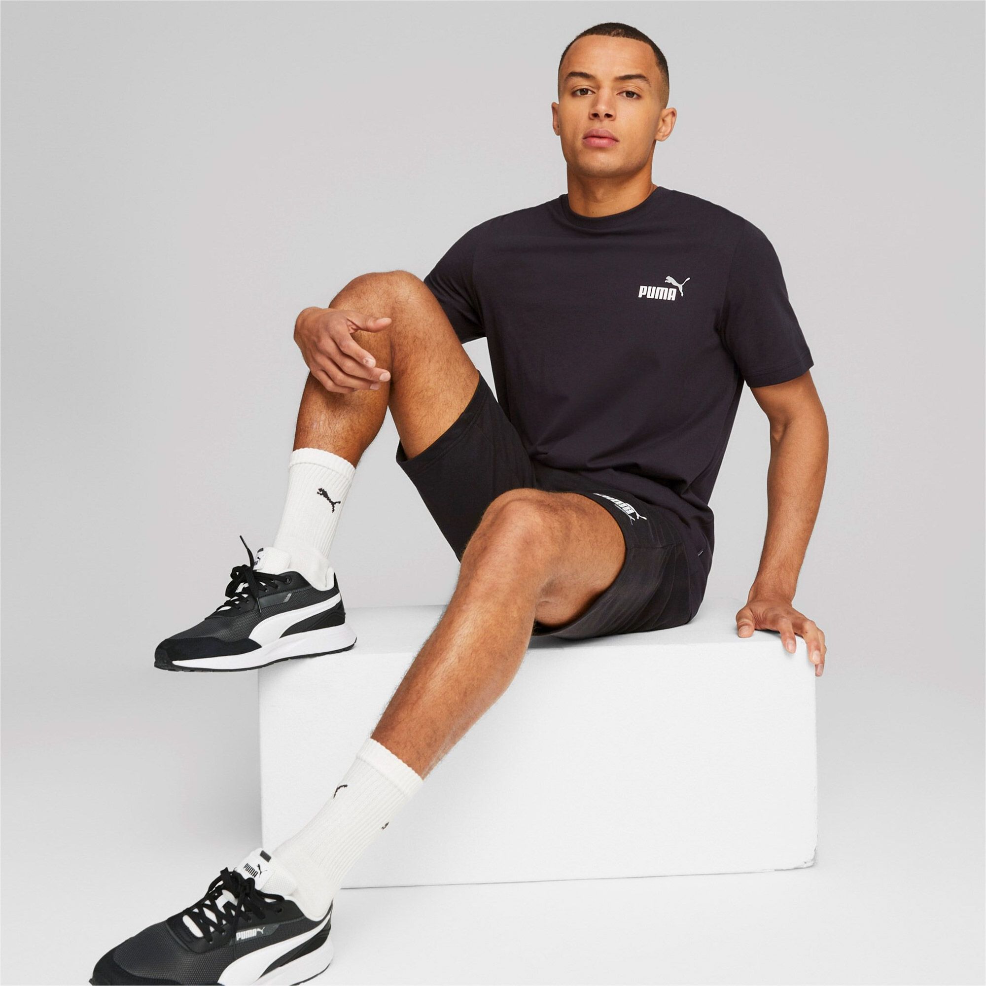 Puma Essentials+ 2 Small Logo Shirt Heren