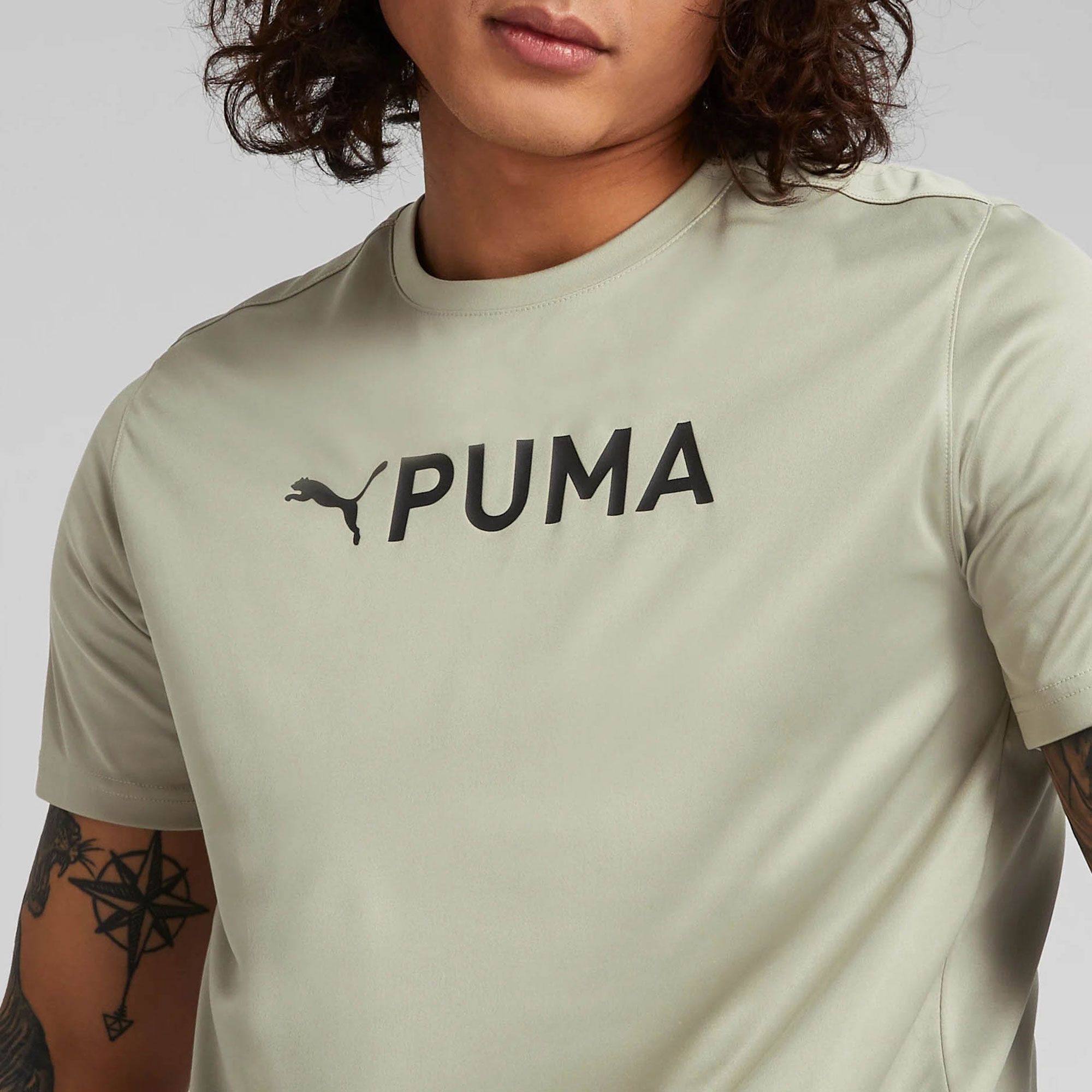 Puma Fit Logo Graphic Shirt Heren